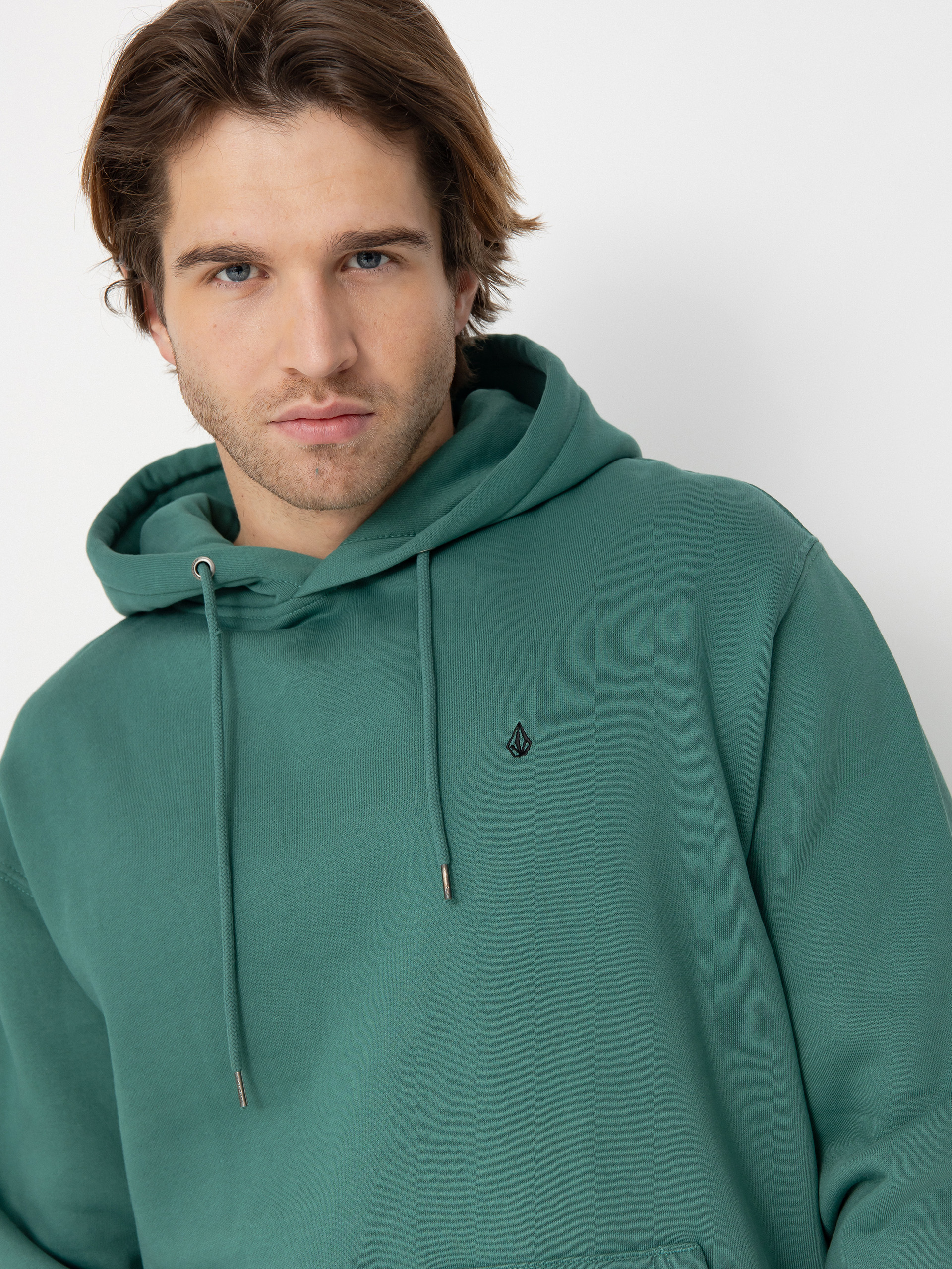Volcom Single Stone HD Kapucnis pulóver (sea green)