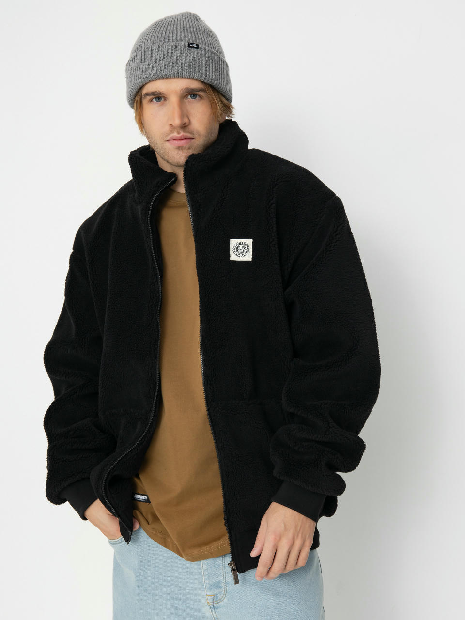 Dzseki MassDnm Patch Teddy Zip (black)