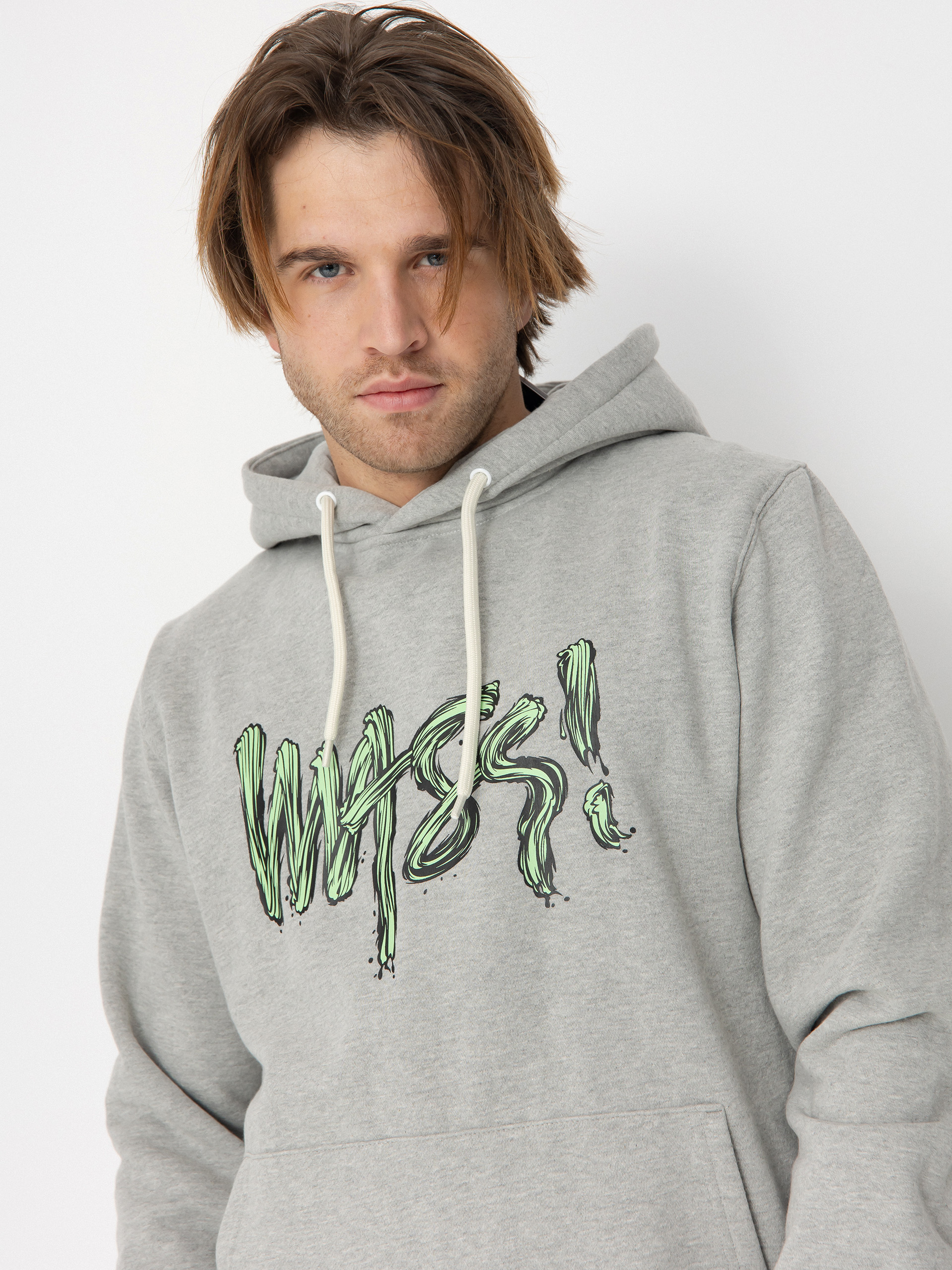 MassDnm Roy HD Kapucnis pulóver (lt heather grey)