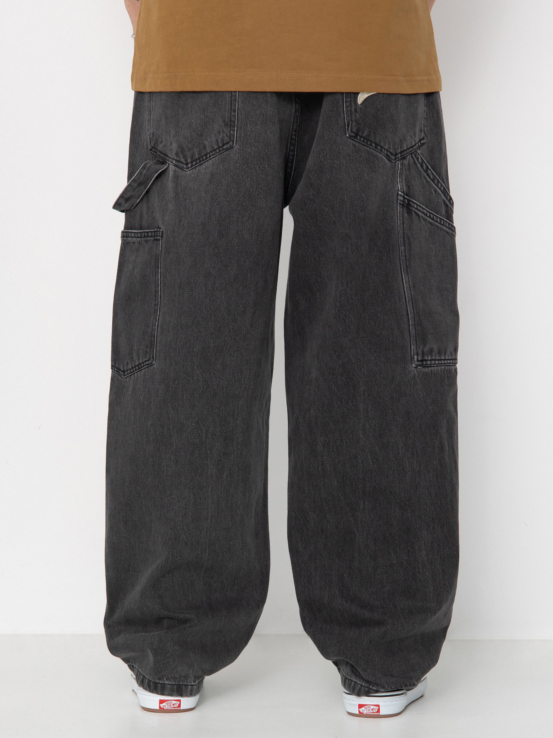 MassDnm Jeans Prospect Kisnadrág (black washed)