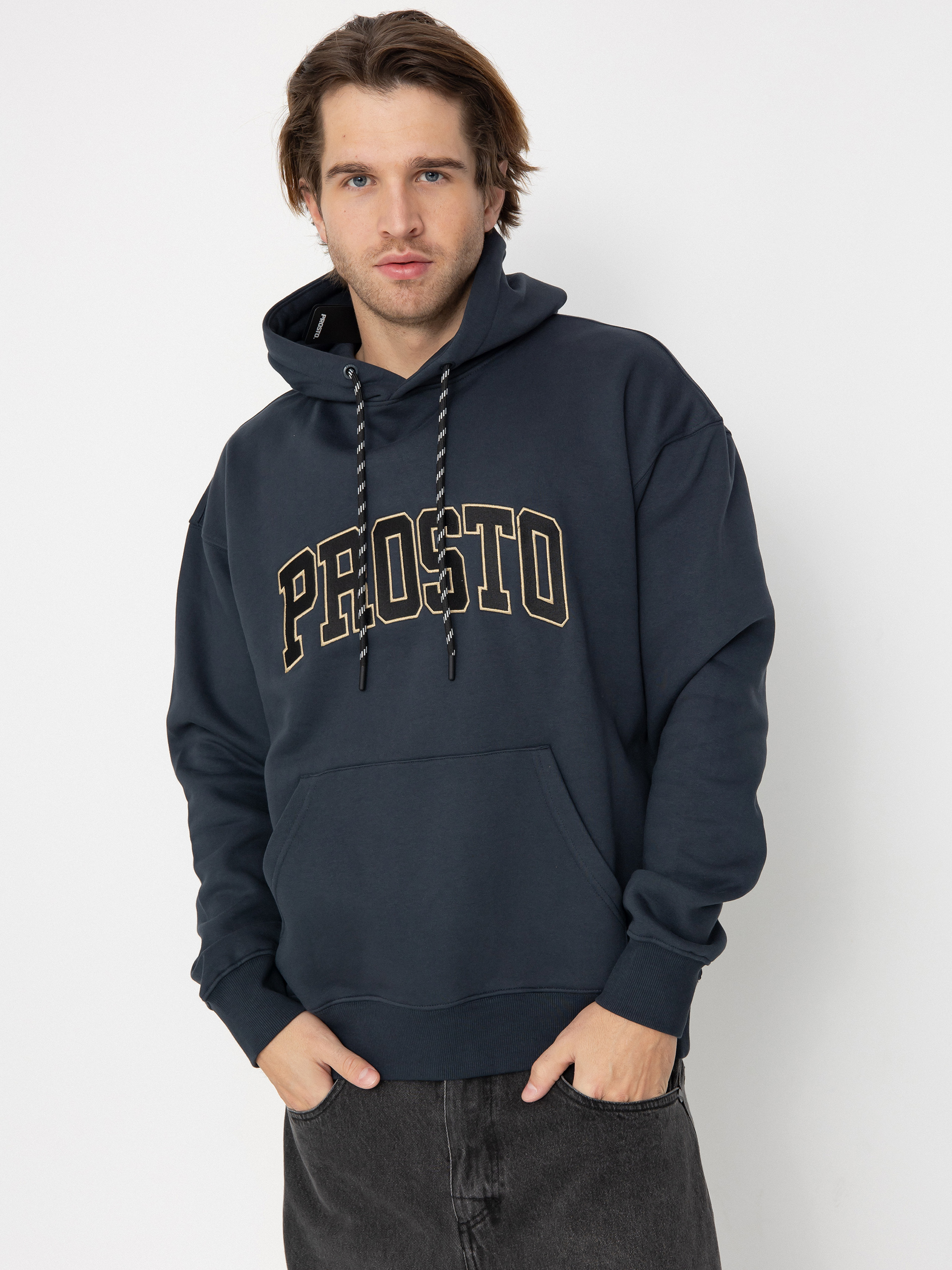 Kapucnis pulóver Prosto College99 HD (navy)