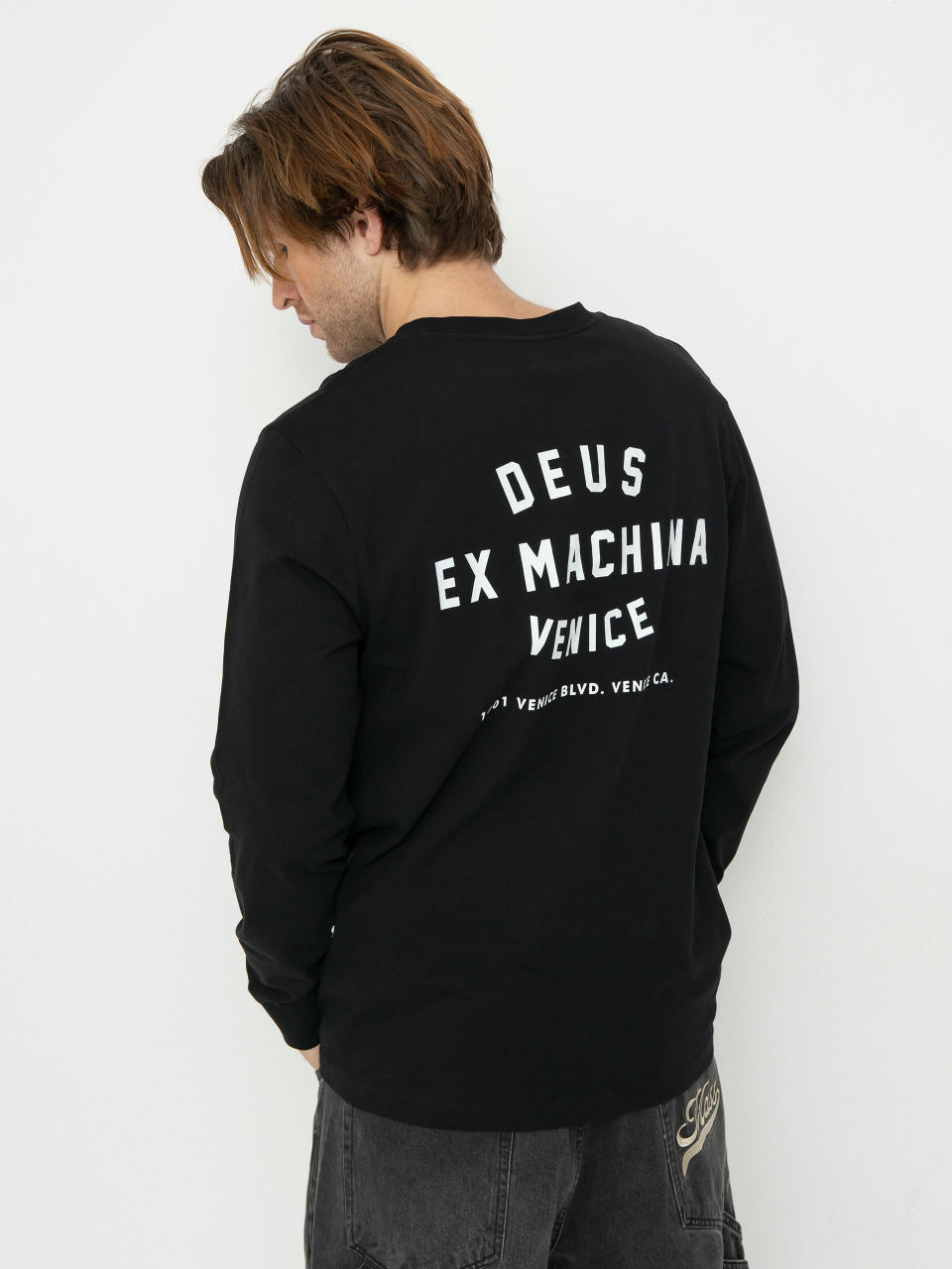 Deus Ex Machina Venice Hosszú ujjú felső (black)