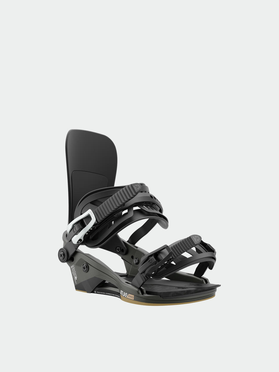 Férfi Snowboard kötés Union Atlas Pro (metallic black)