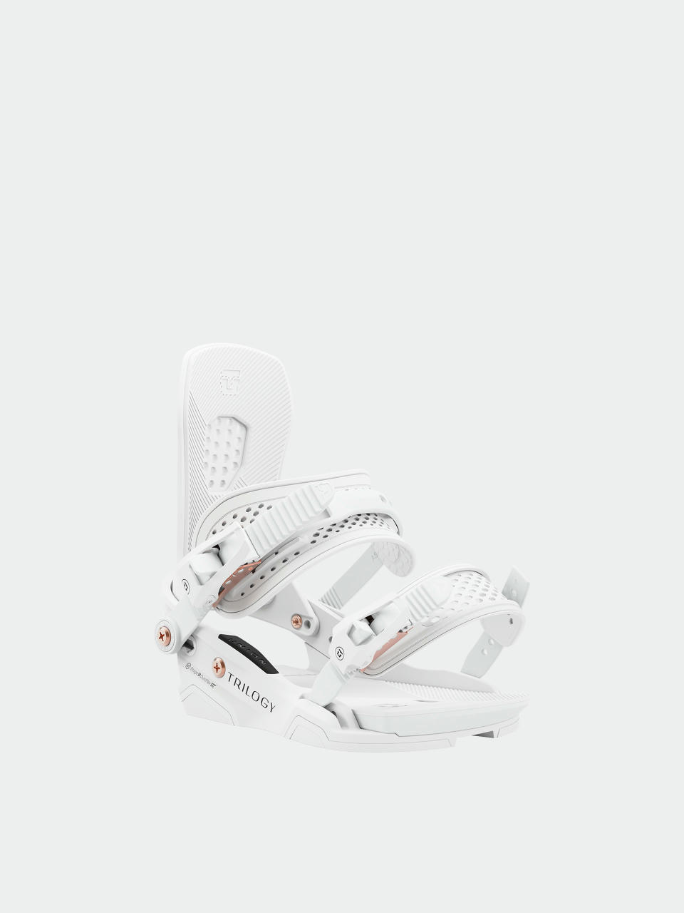 Női Snowboard kötés Union Trilogy (white)