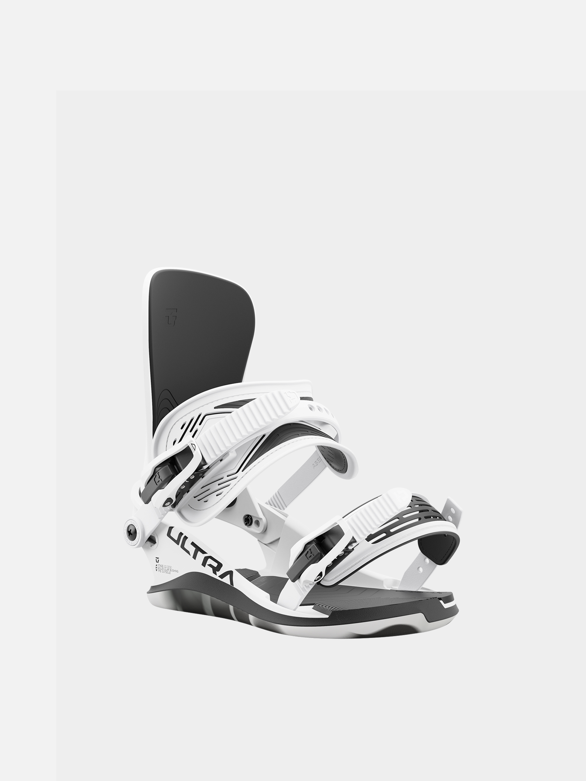 Snowboard kötés Union Ultra (white)