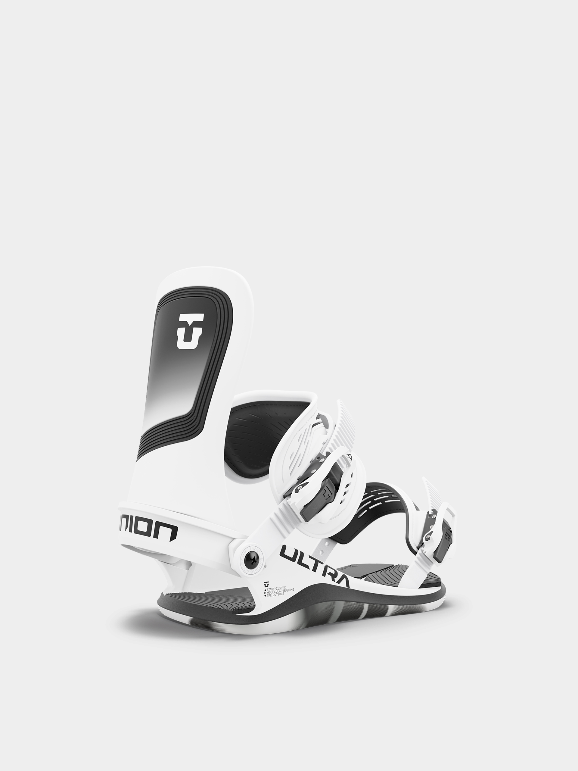 Férfi Snowboard kötés Union Ultra (white)