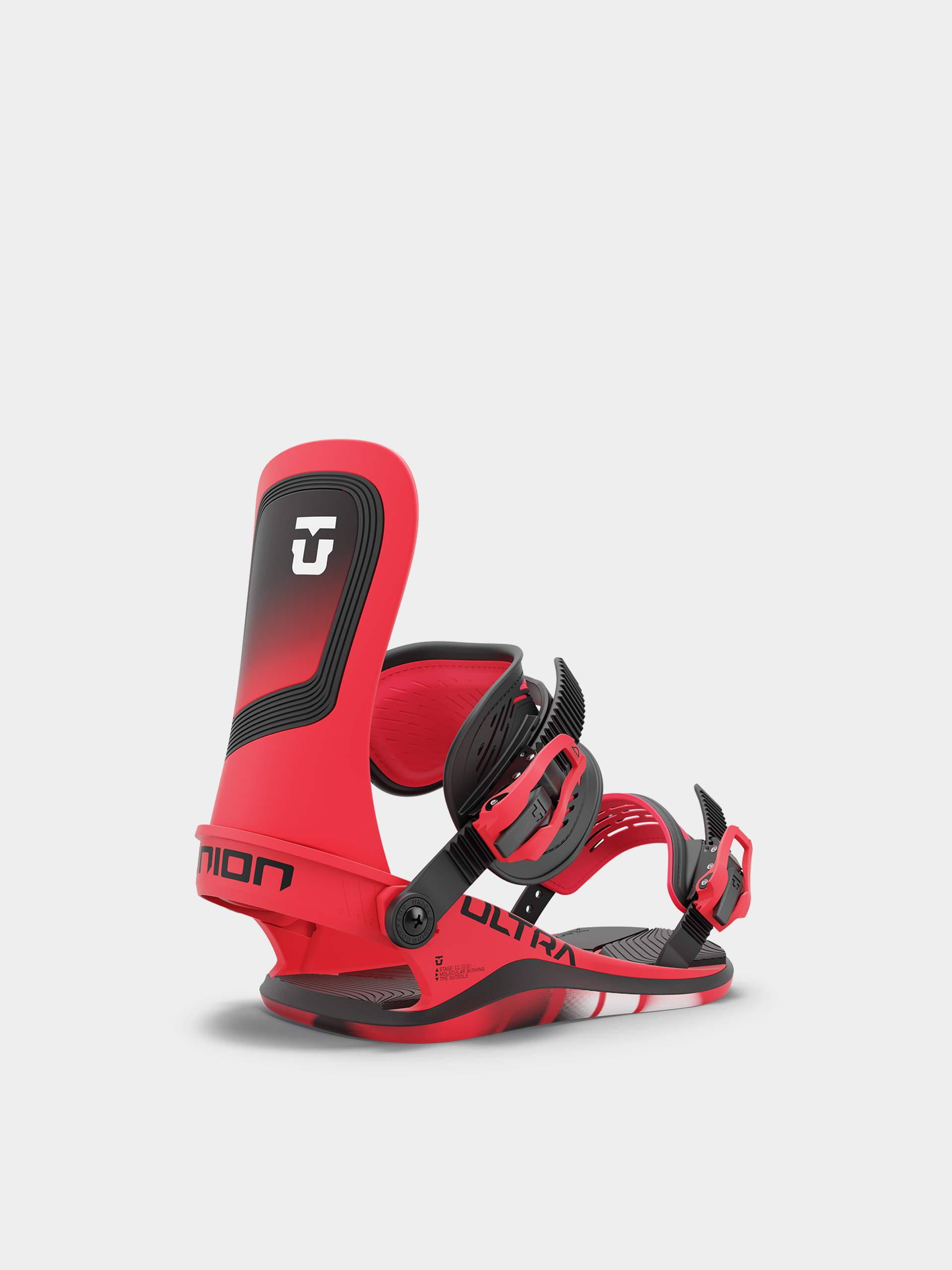 Férfi Snowboard kötés Union Ultra (hot red)