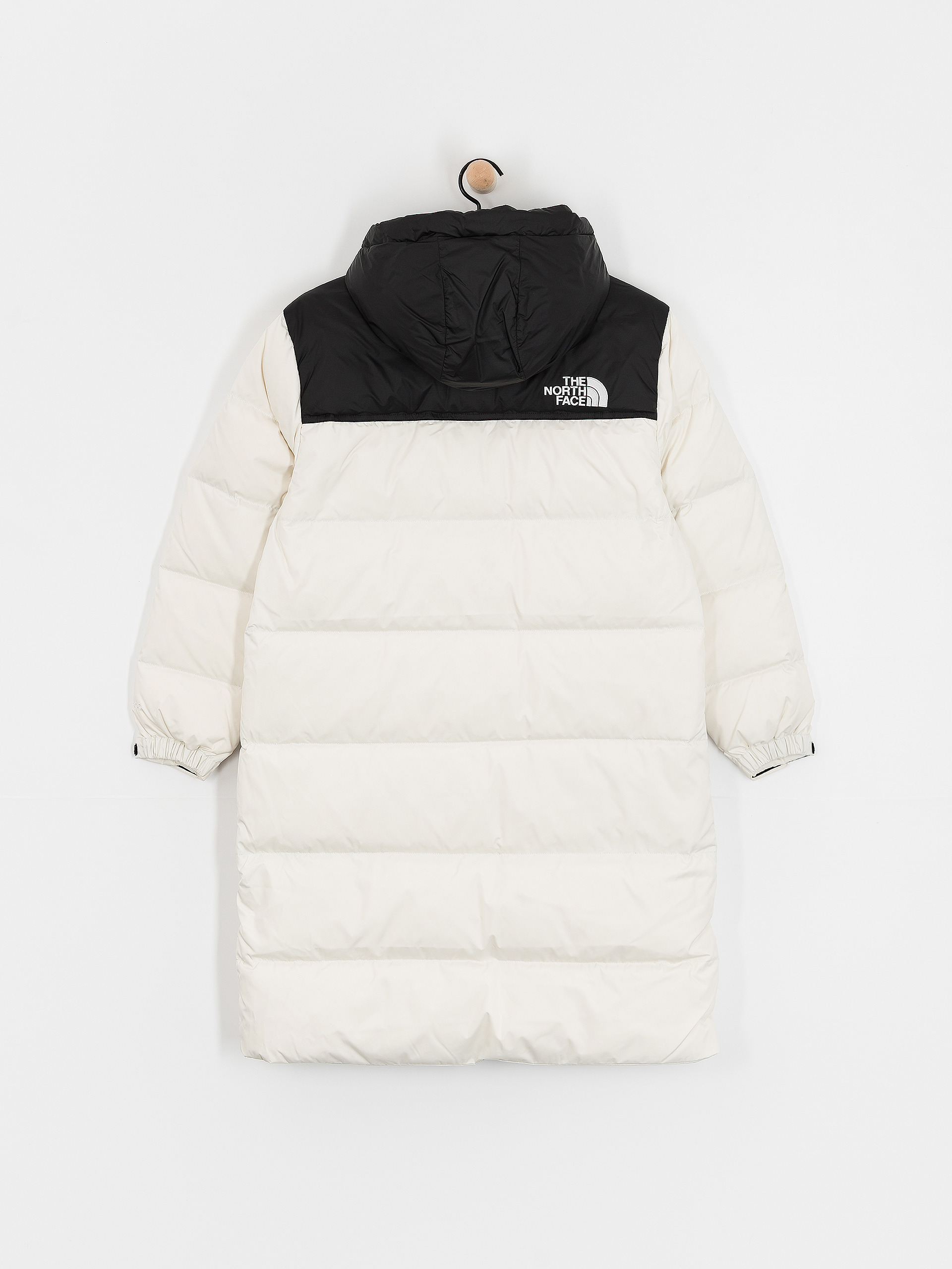 The North Face Nuptse Parka Wmn Dzseki (white dune/tnf black)
