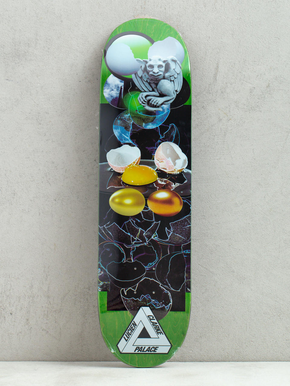 Gördeszka lap Palace Skateboards Lucien Pro (green/black)