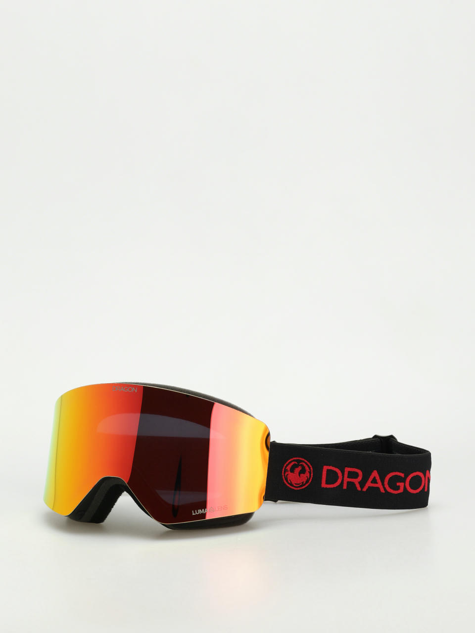 Dragon R1 OTG Snowboard szemüveg (blackred/lumalens red ion+lumalens light rose)