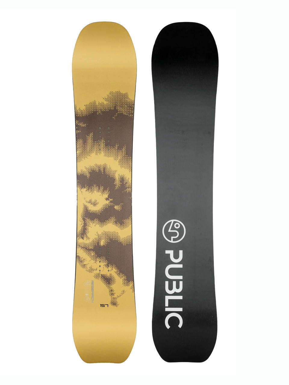 Snowboard Public Research (gold)