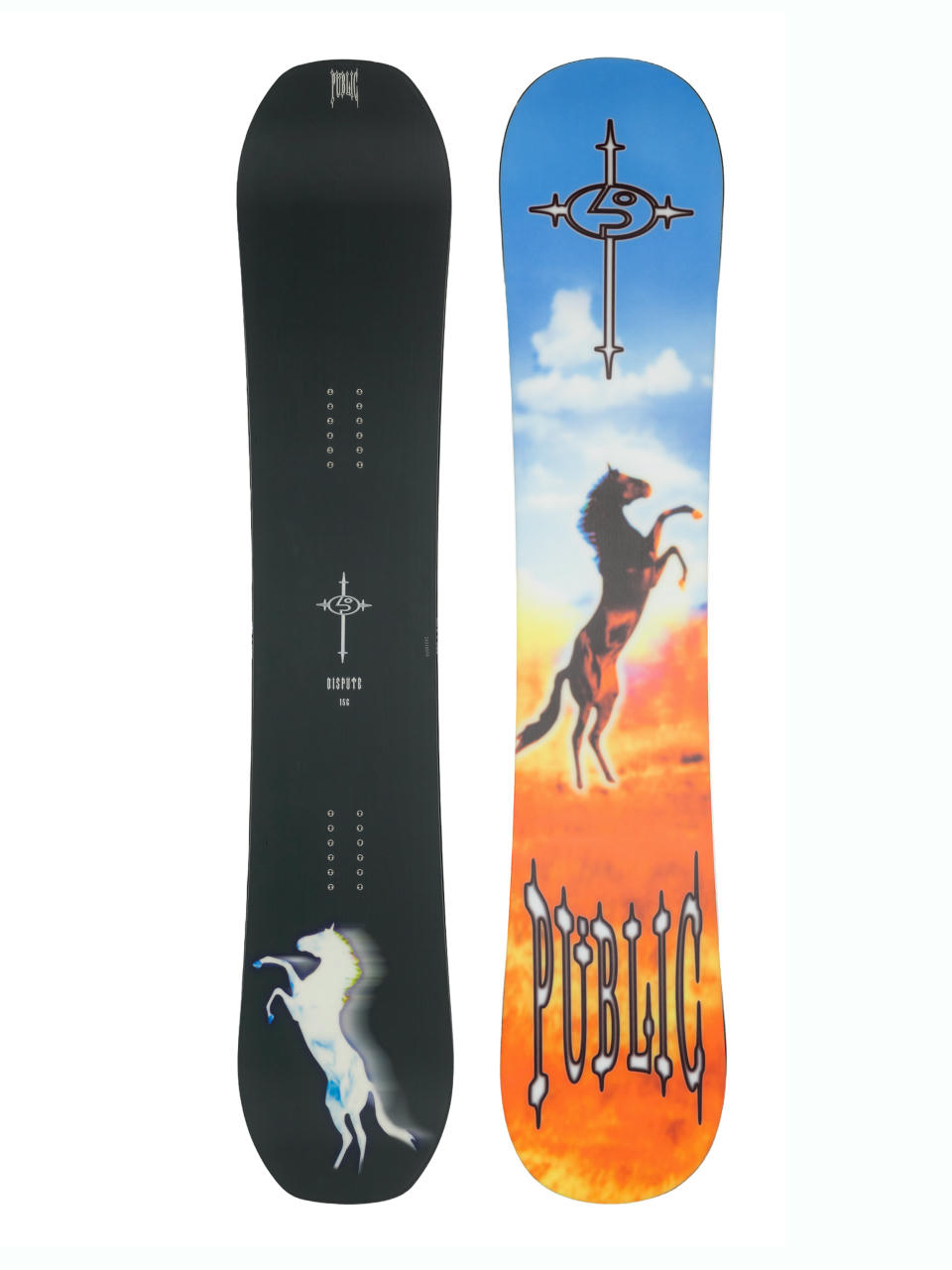 Férfi Snowboard Public Dispute (blue/orange/black)