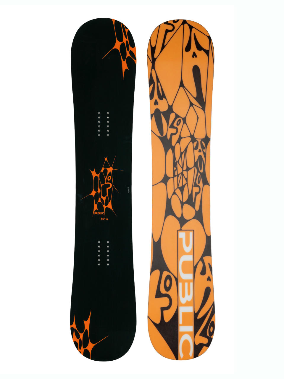 Férfi Snowboard Public General (orange/black)