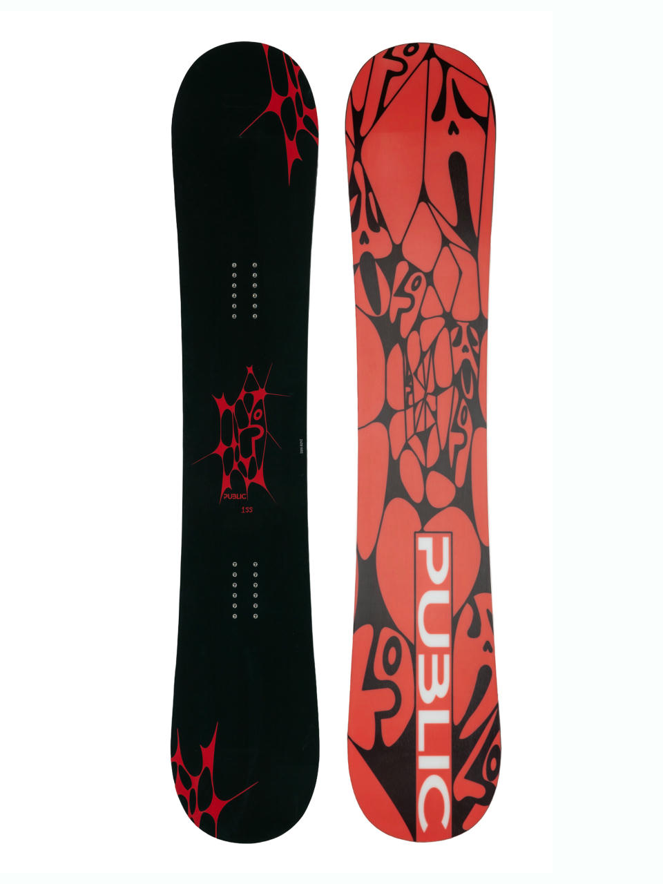 Férfi Snowboard Public General (red/black)