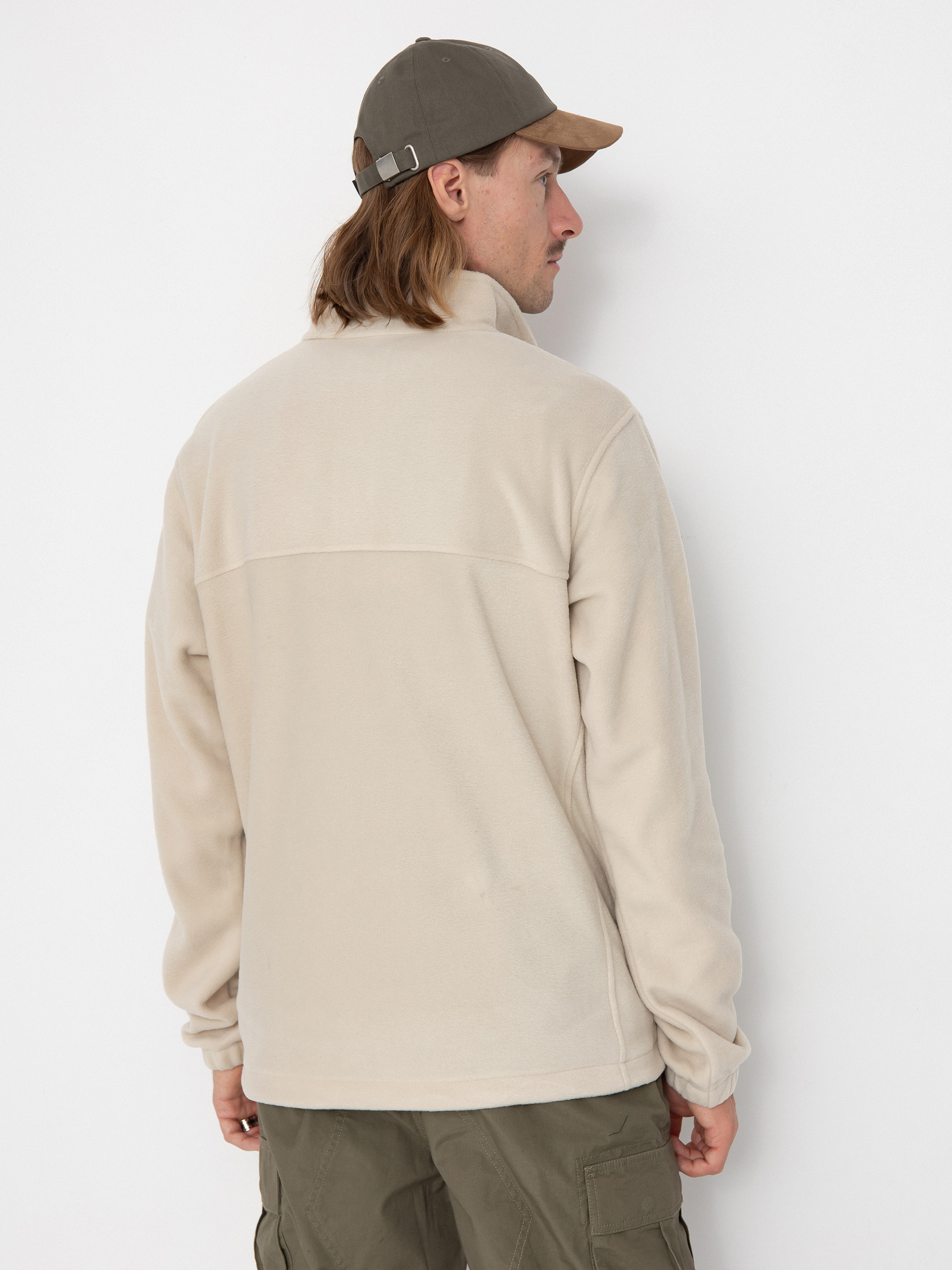 Férfi Polár pulóver Columbia Steens Mountain Half Zip (ancient fossil)