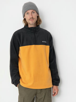 Polár pulóver Columbia Steens Mountain Half Zip (sunstone black)