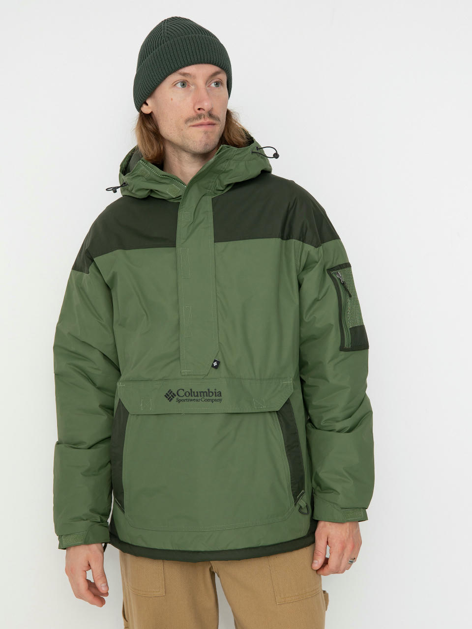 Dzseki Columbia Challenger II Insulated Pullover (canteen greens)