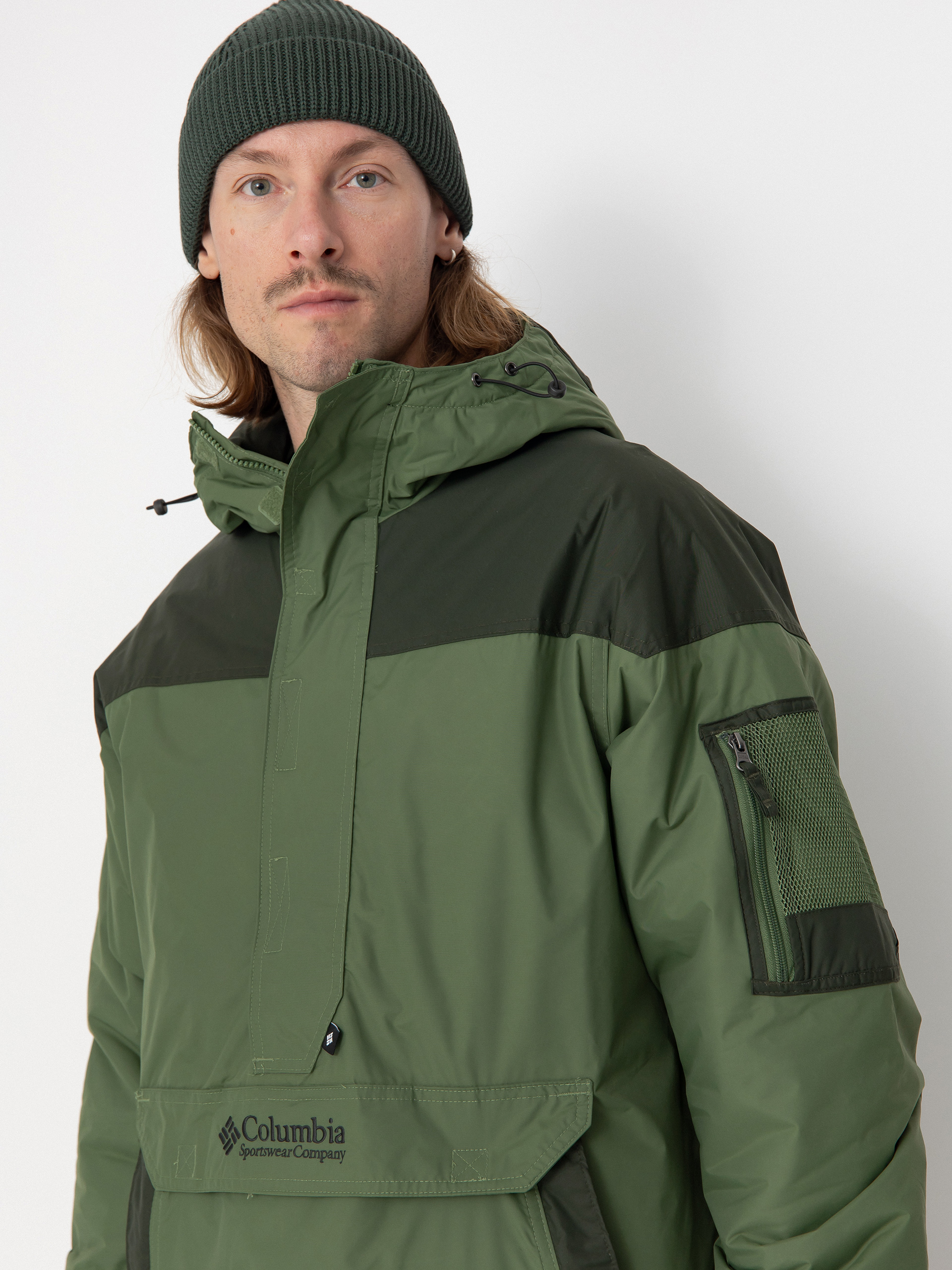 Dzseki Columbia Challenger II Insulated Pullover (canteen greens)