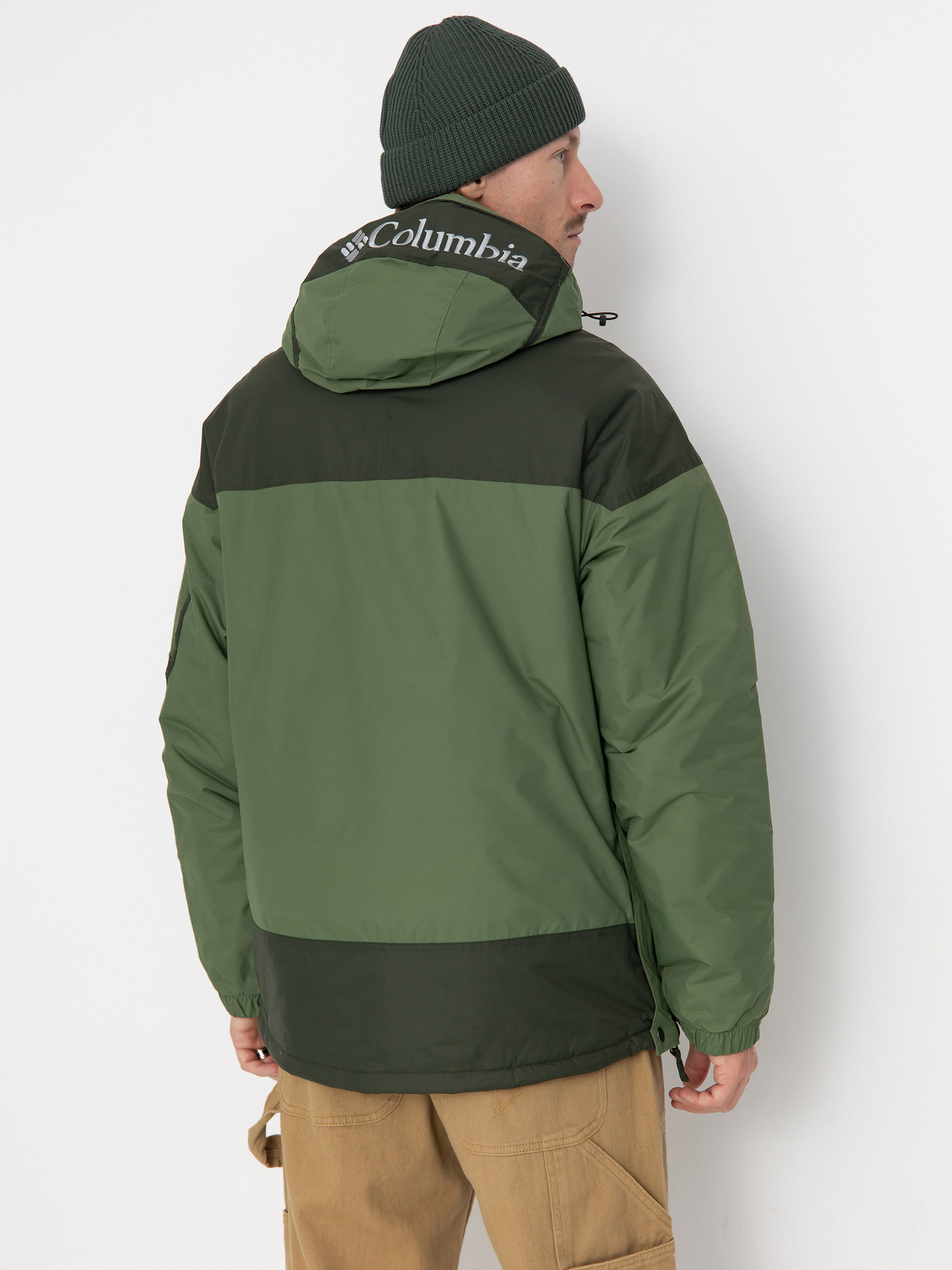 Dzseki Columbia Challenger II Insulated Pullover (canteen greens)