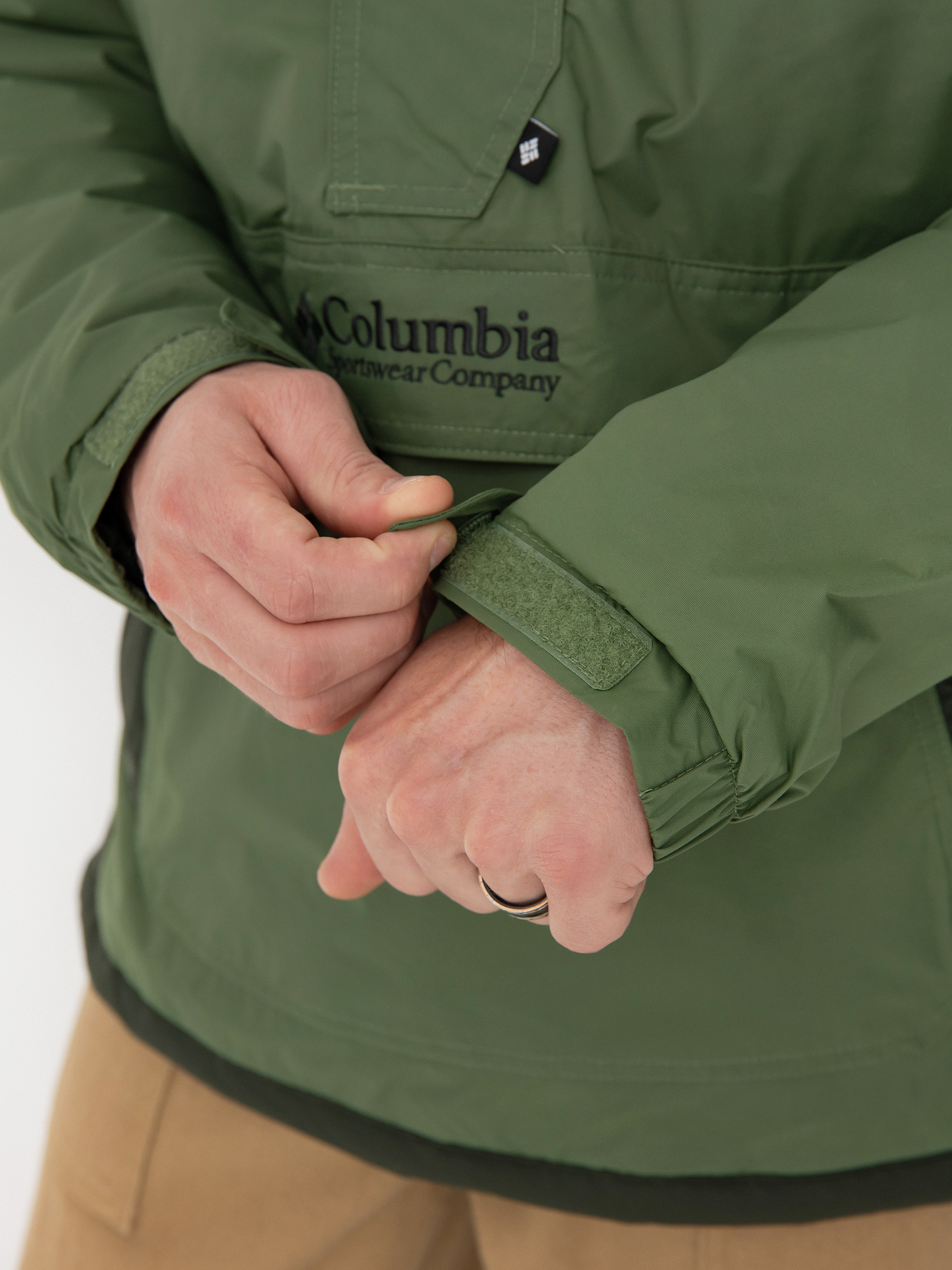 Dzseki Columbia Challenger II Insulated Pullover (canteen greens)