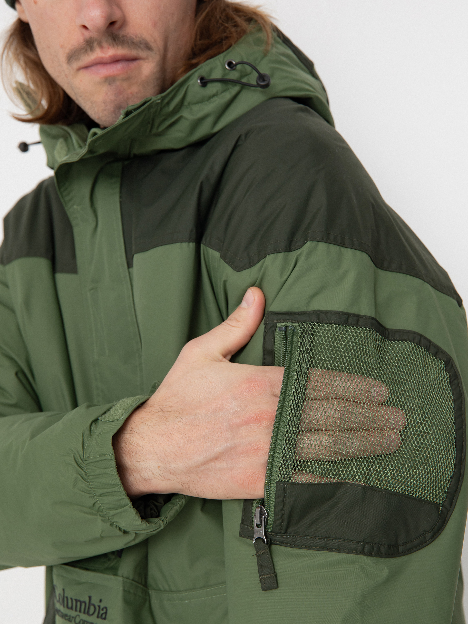 Dzseki Columbia Challenger II Insulated Pullover (canteen greens)