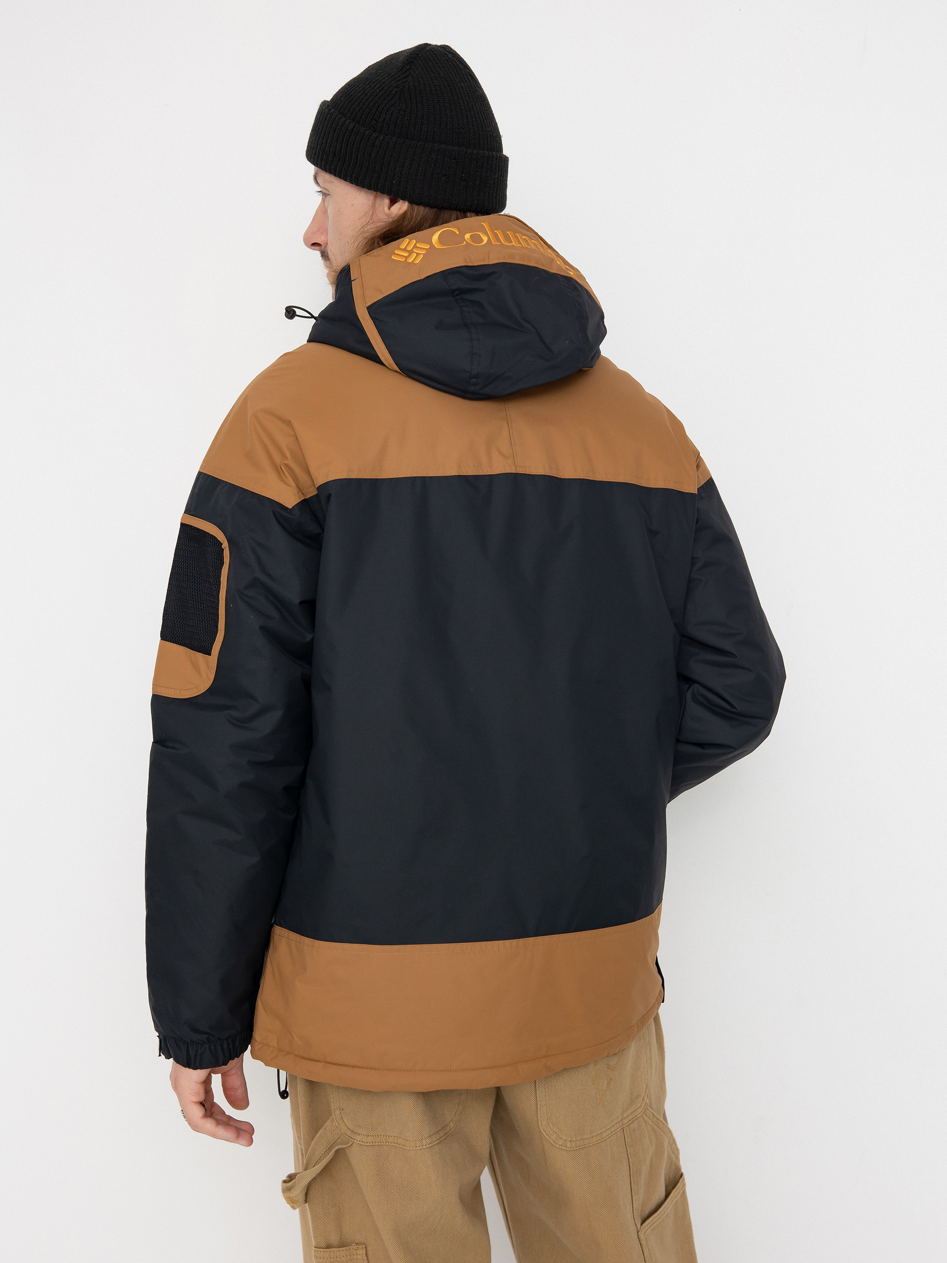Dzseki Columbia Challenger II Insulated Pullover (black camel br)