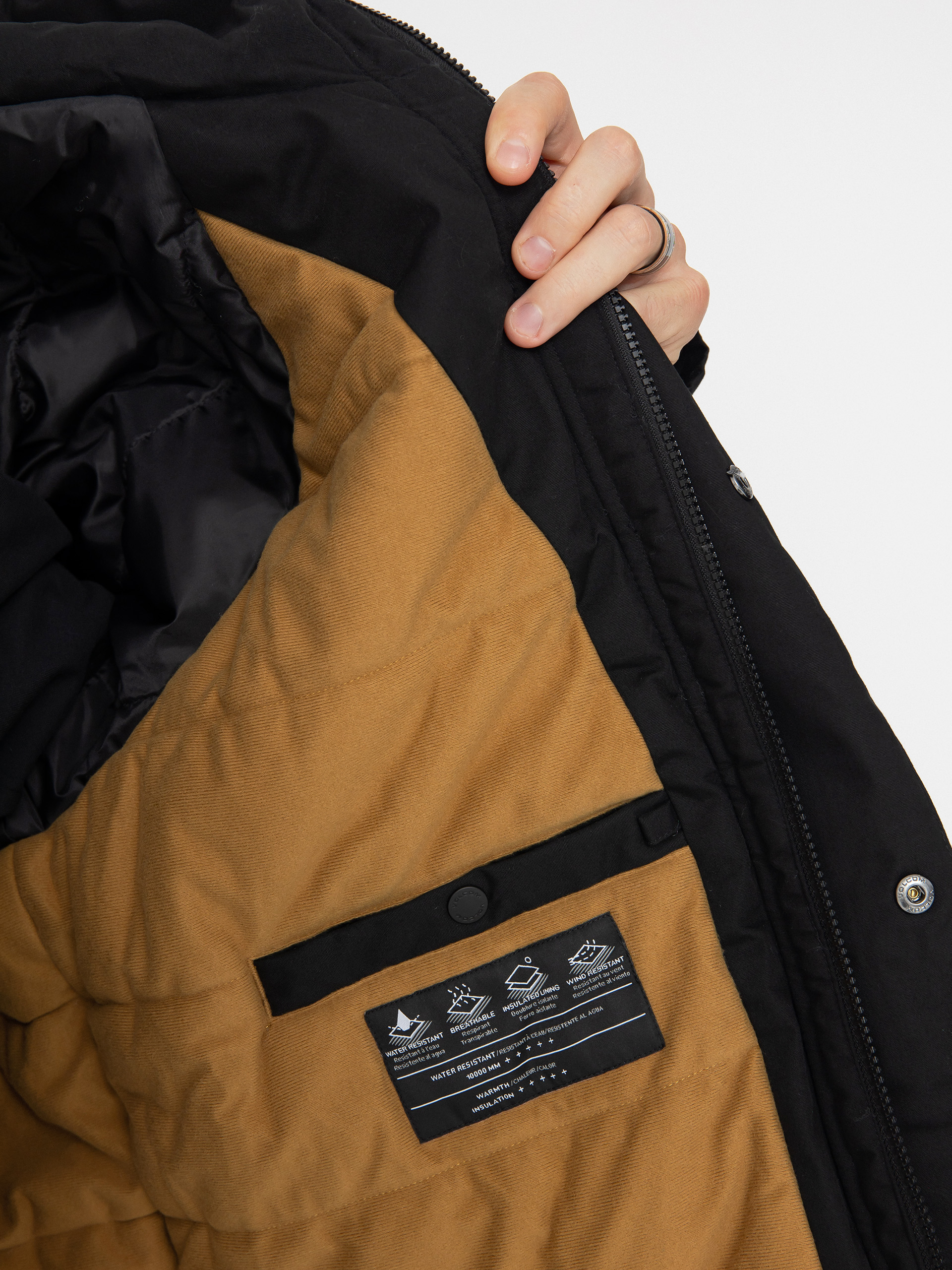 Volcom Stoke Stone II 10K Dzseki (black)