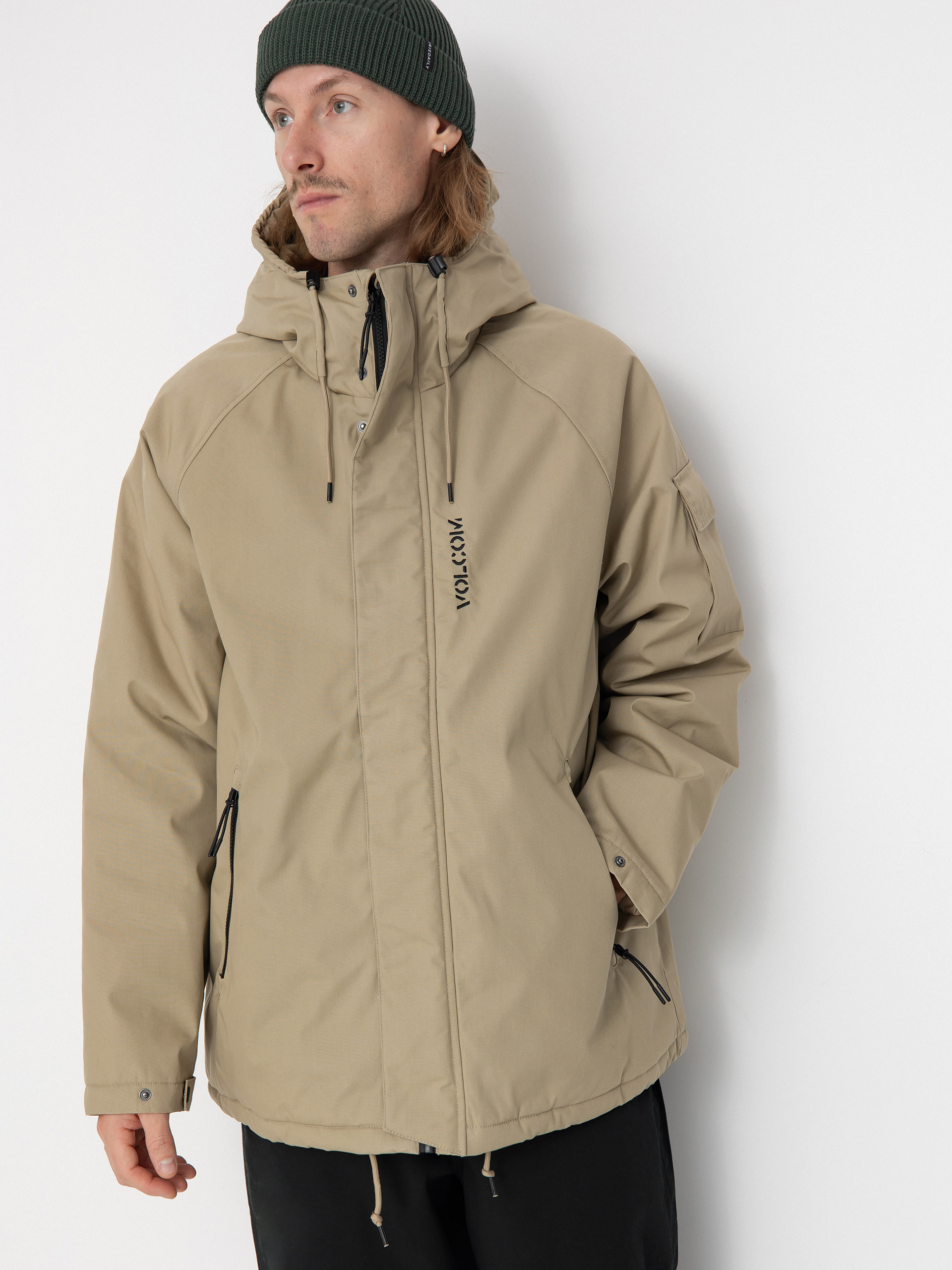 Volcom Stoke Stone II 10K Dzseki (khaki)