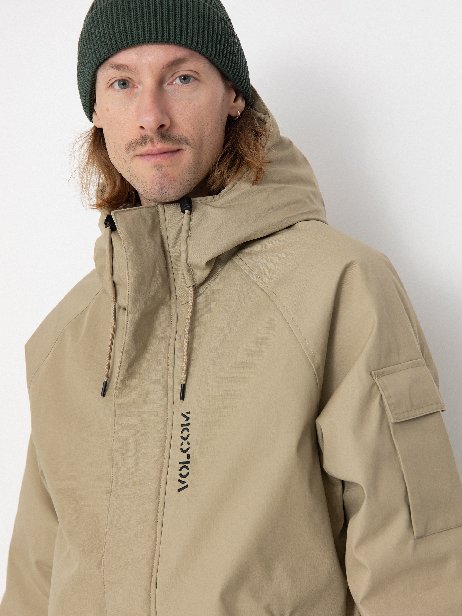 Volcom Stoke Stone II 10K Dzseki (khaki)