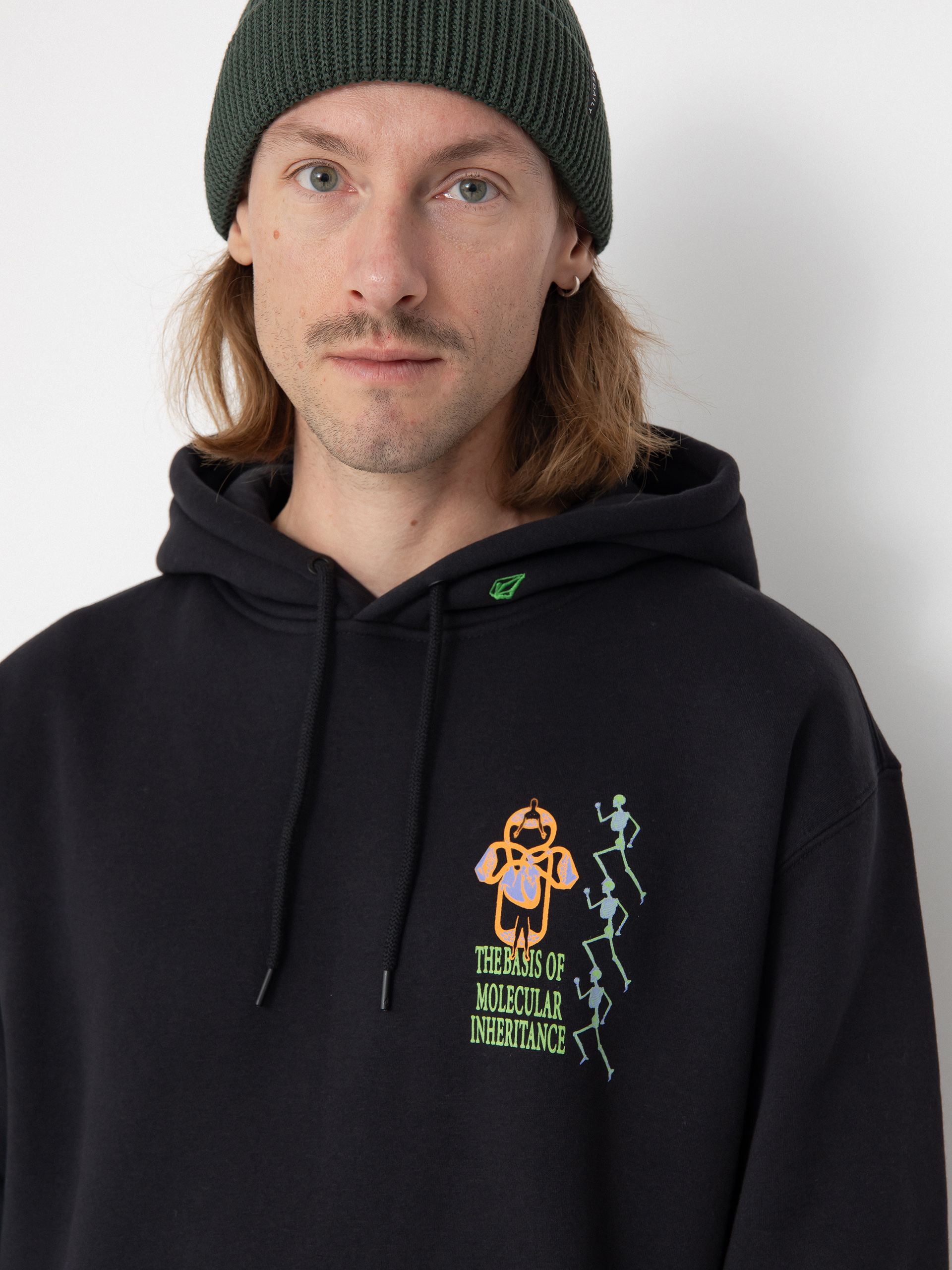 Volcom Noder HD Kapucnis pulóver (black combo)