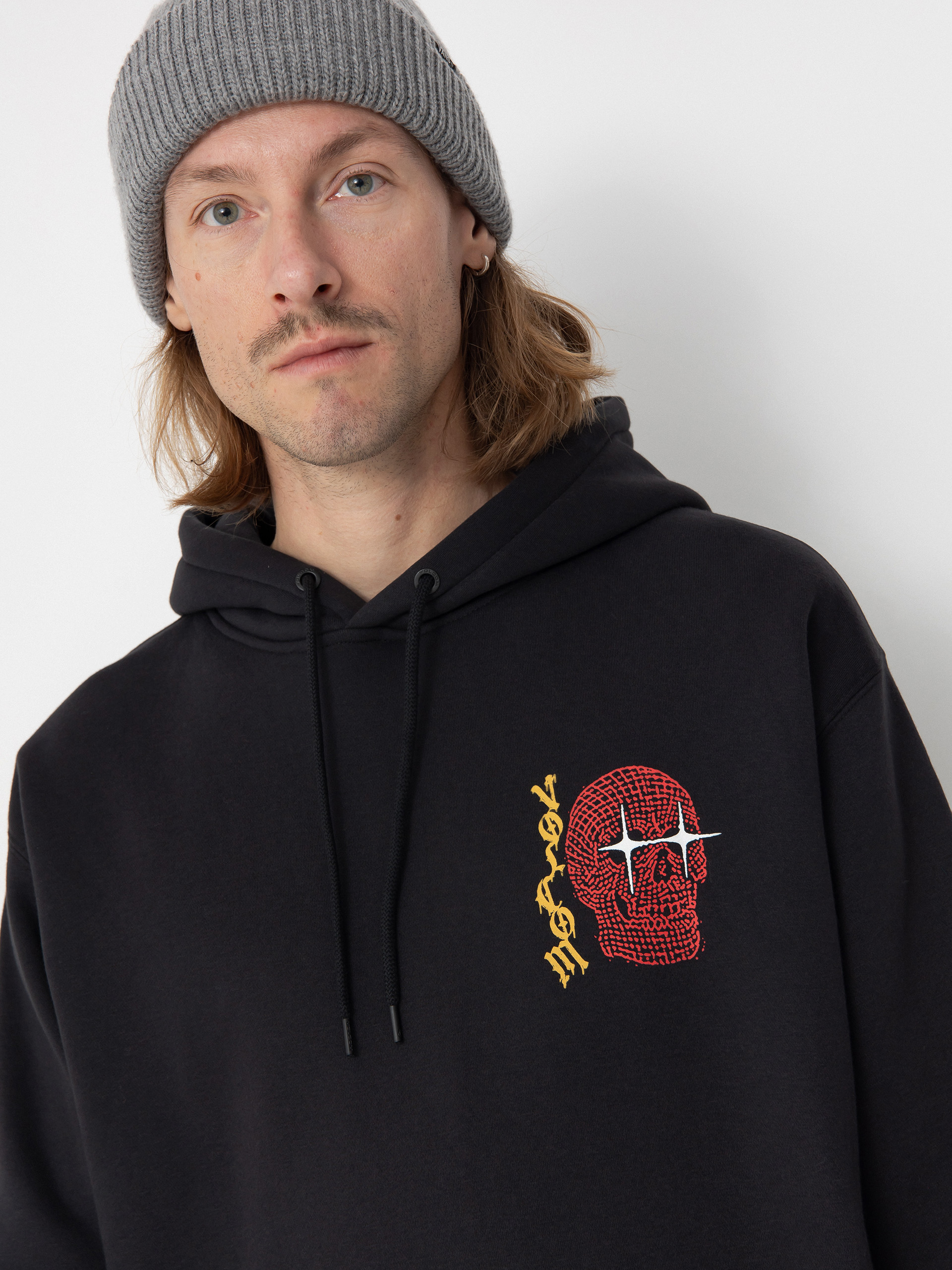 Volcom Noder HD Kapucnis pulóver (black)