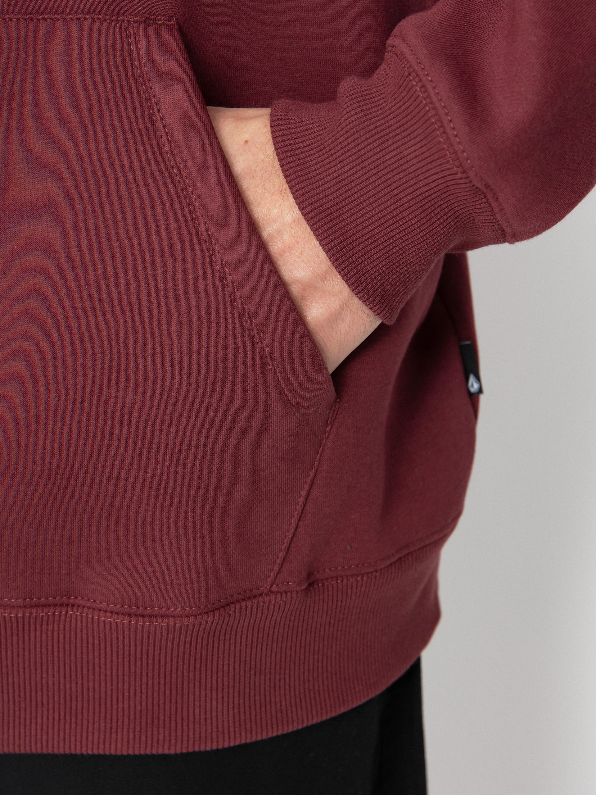 Volcom Lintell Classic HD Kapucnis pulóver (merlot)