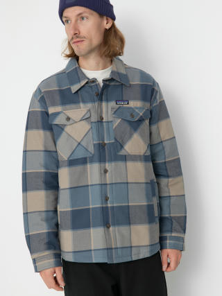 Ing Patagonia LW Insulated Fjord Flannel (william smolder blue)