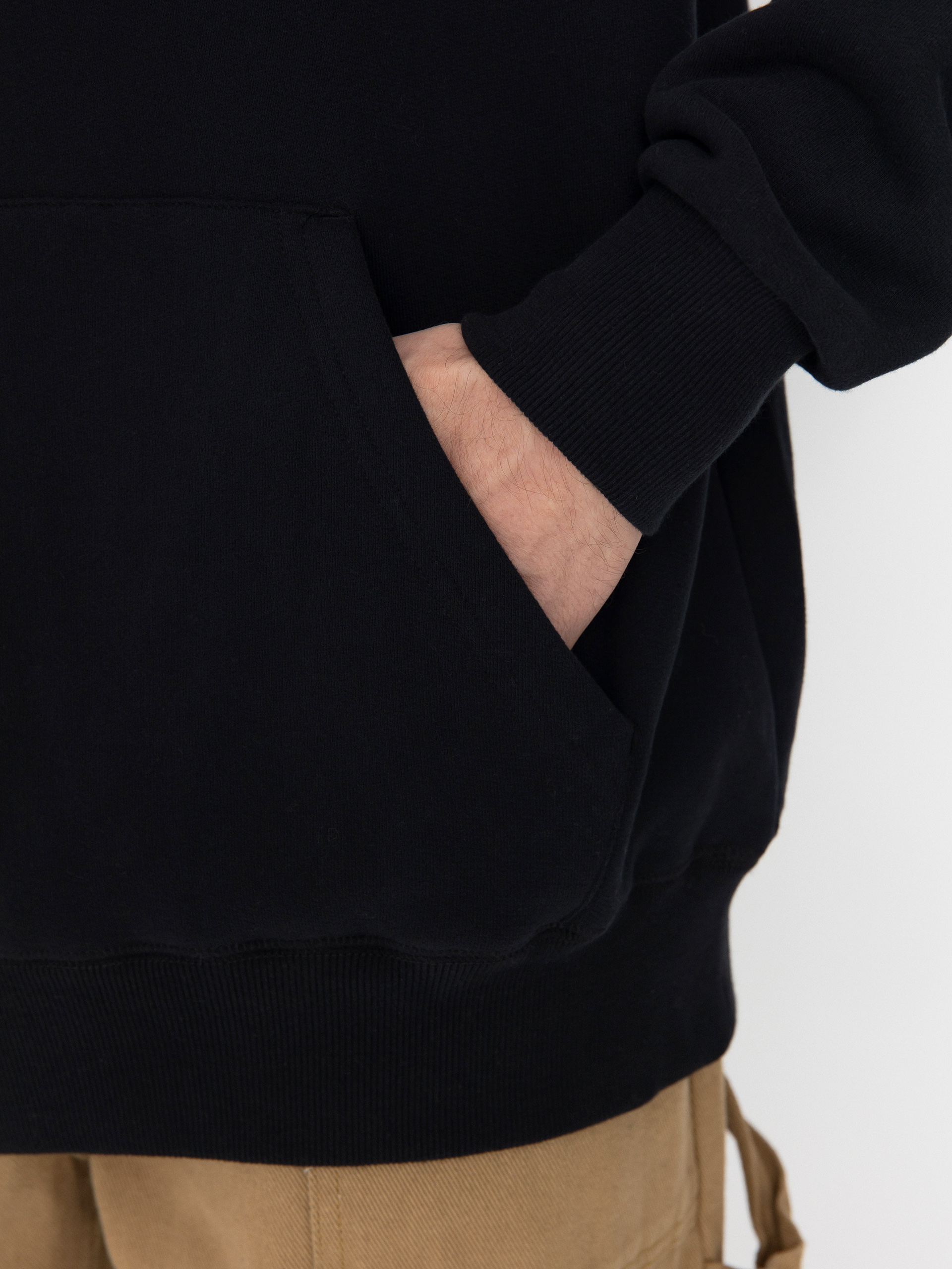 Kapucnis pulóver Prosto Boxley HD (black)