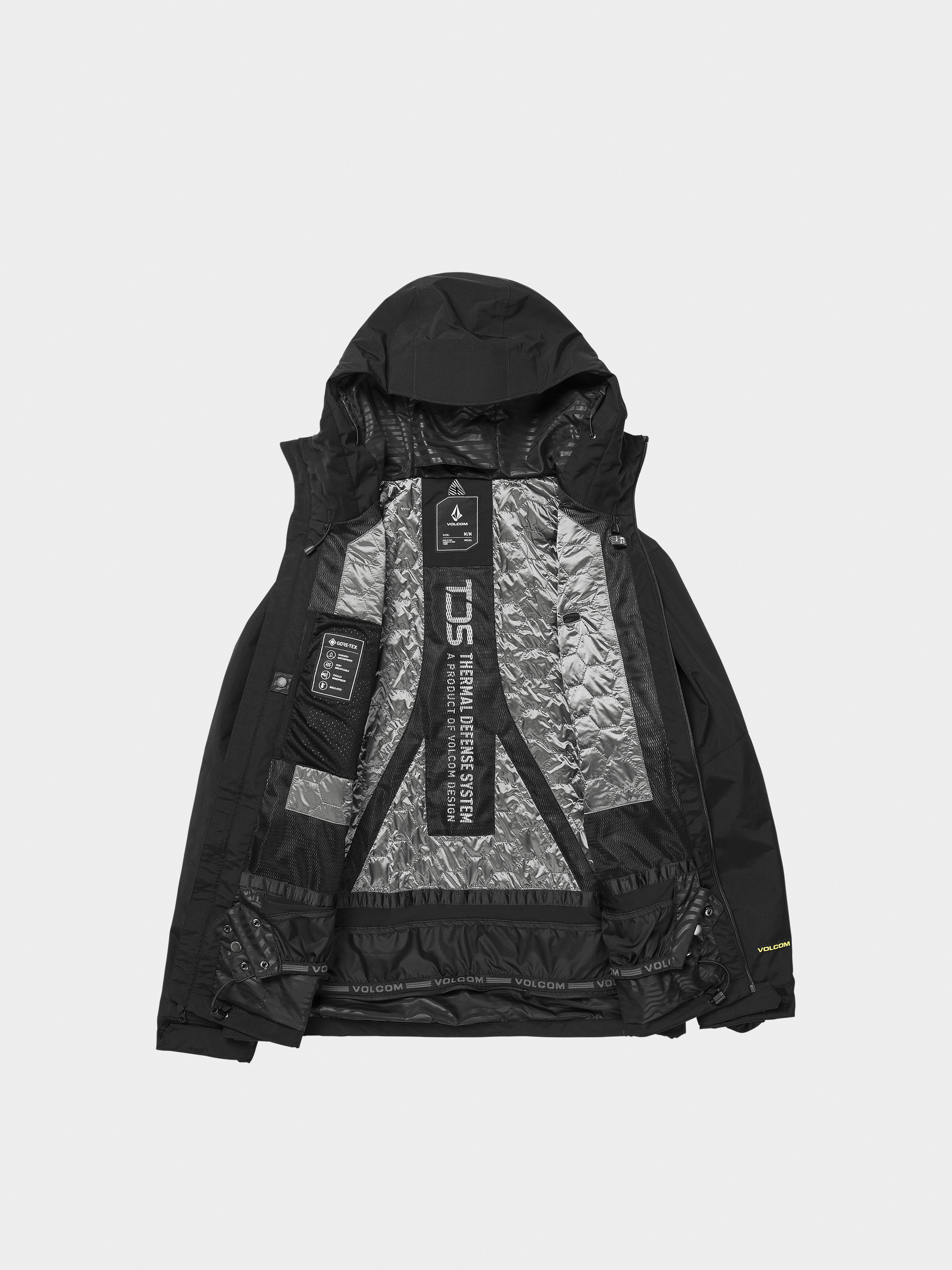 Férfi Snowboard dzseki Volcom Tds 2L Gore Tex (black)