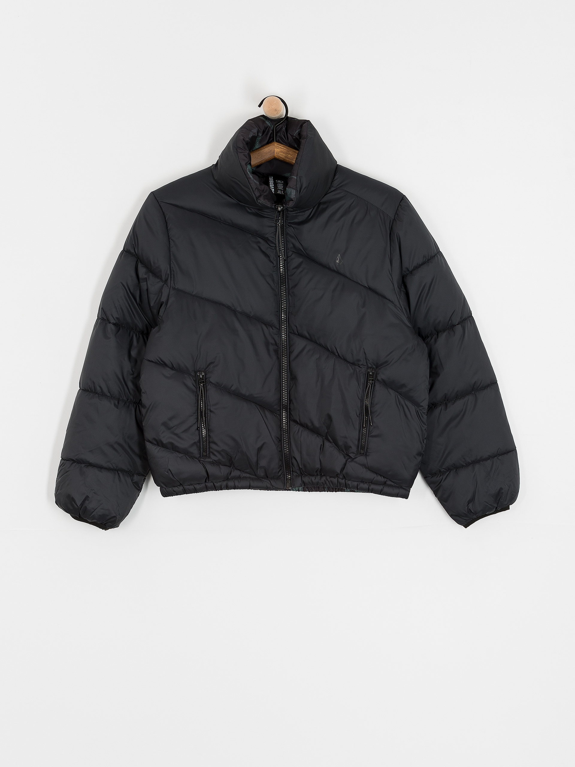 Volcom Stone Sense Reversible Puff Dzseki Wmn (black)