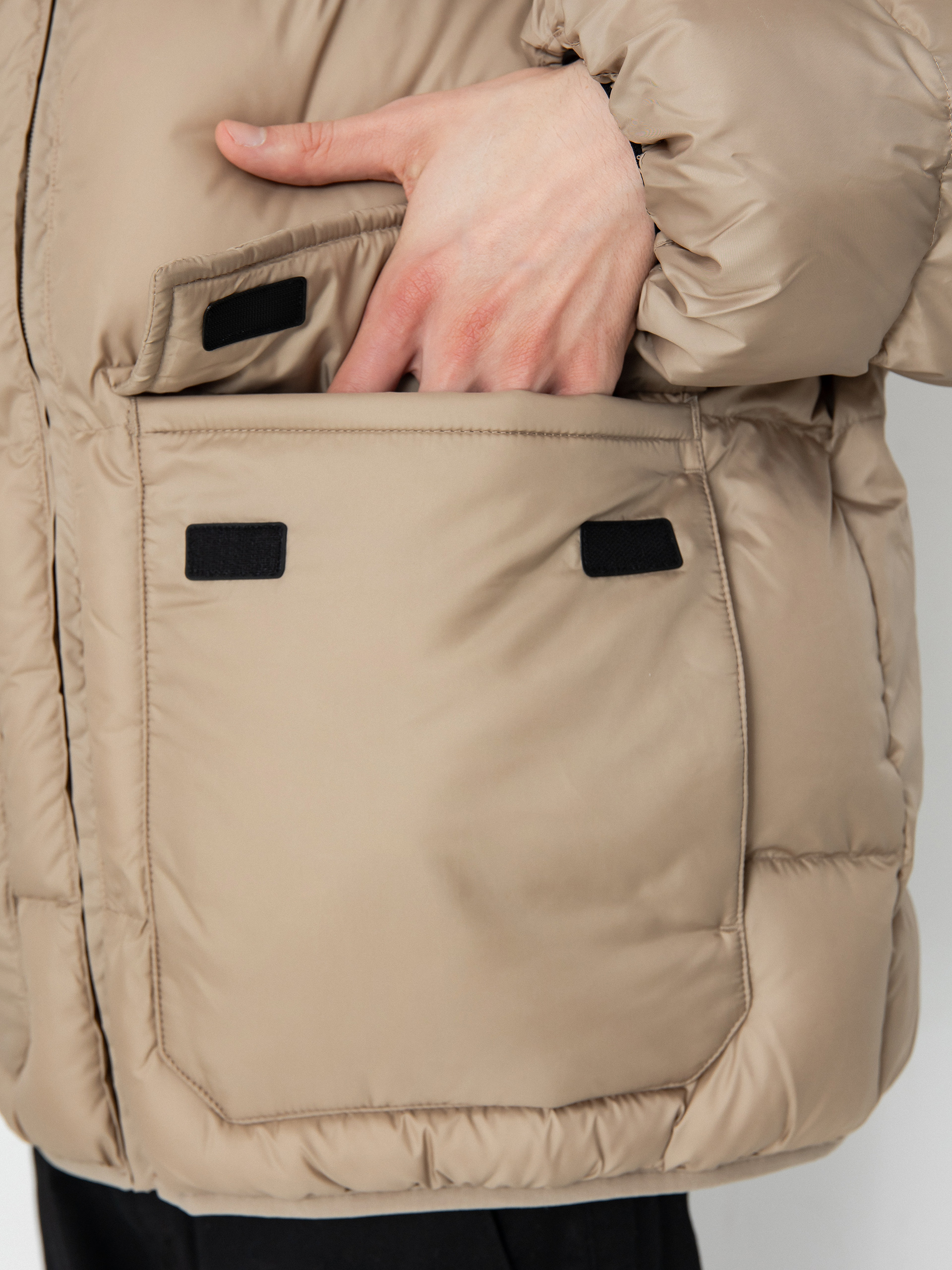 Dzseki Converse Patch Pocket Puffer (vintage cargo)