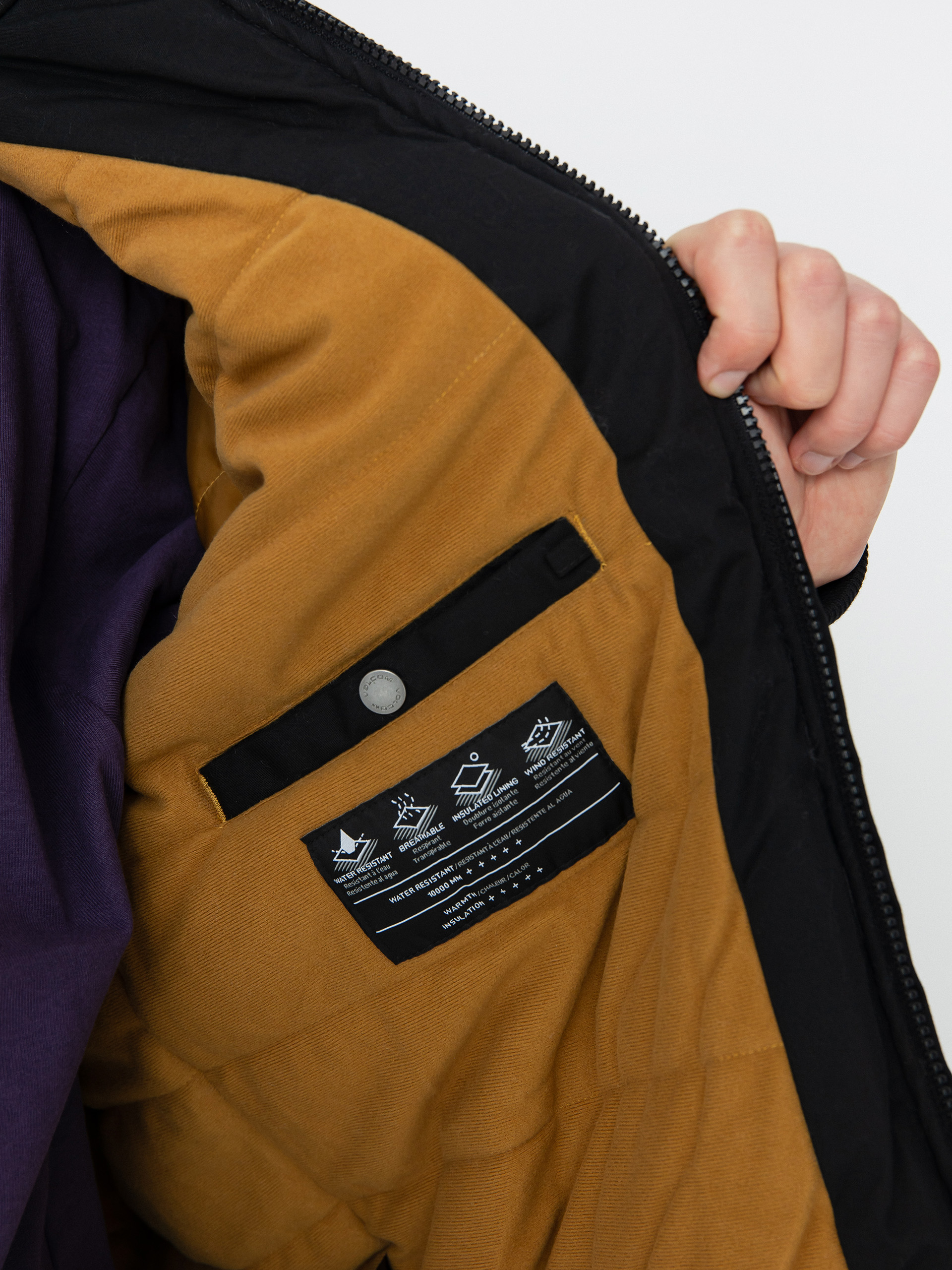 Dzseki Volcom Hernan 10K (black)