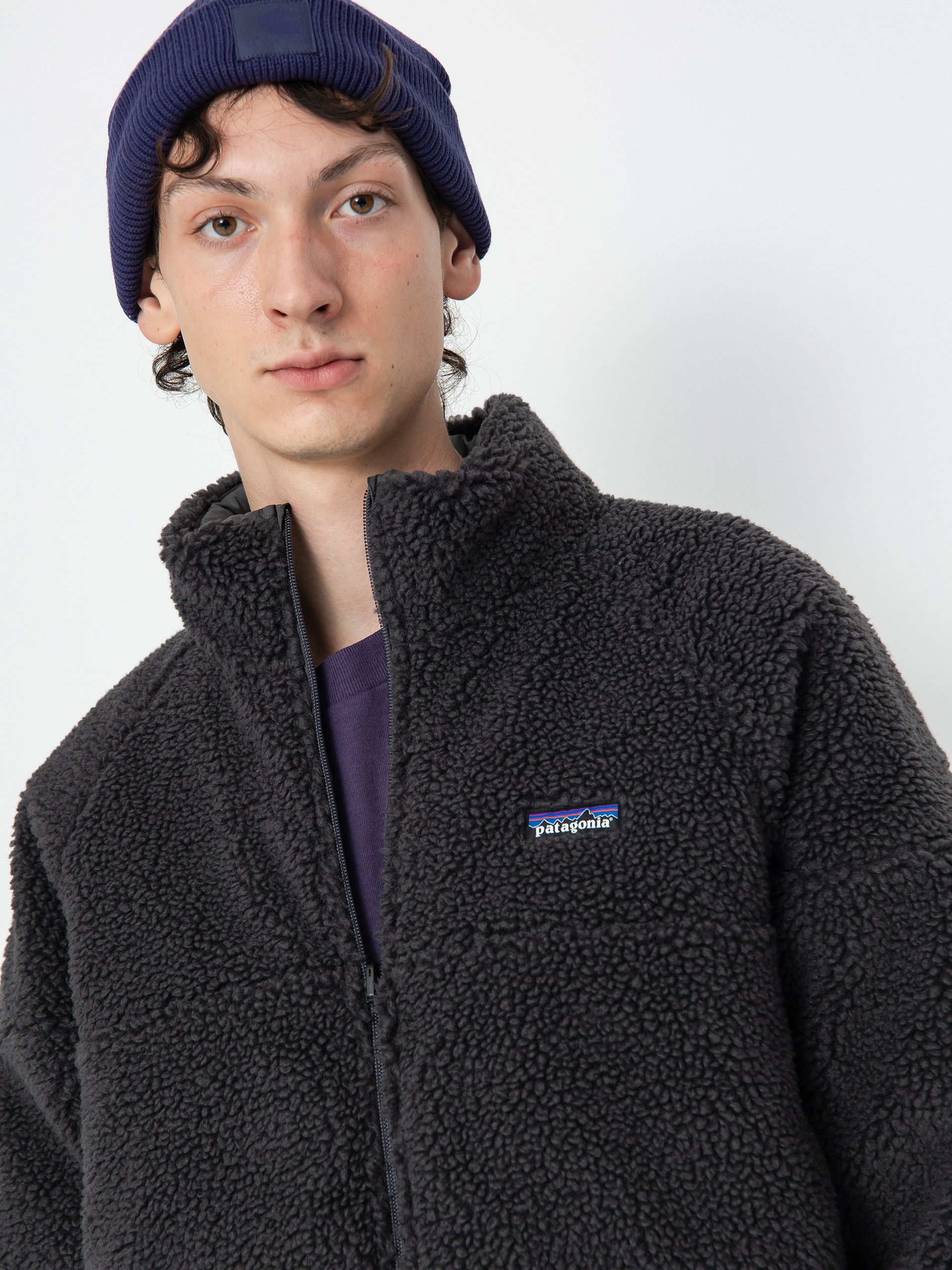 Dzseki Patagonia Reversible Silent Down (forge grey)