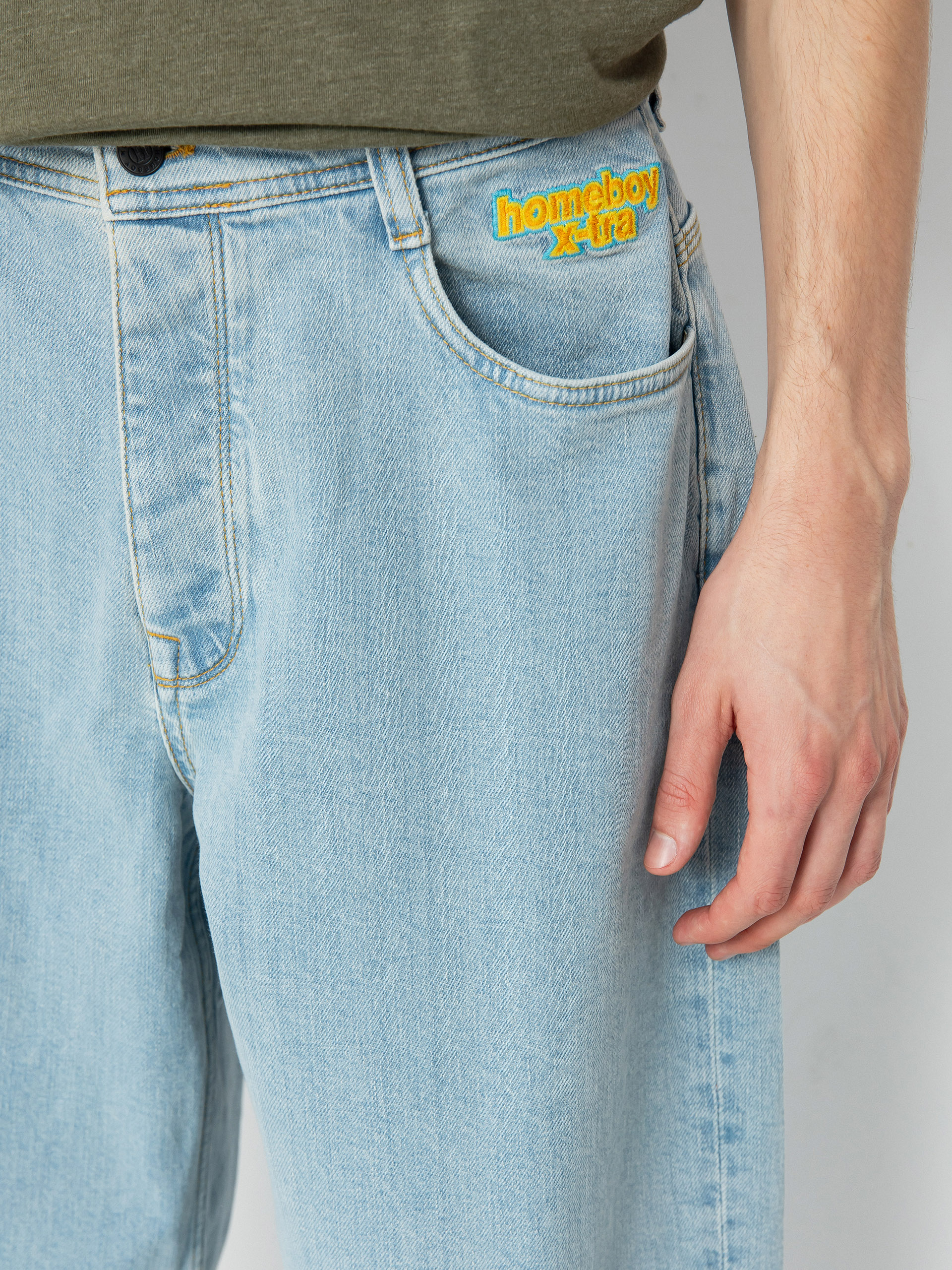 Homeboy X Tra Monster Pencil Denim Kisnadrág (moon)