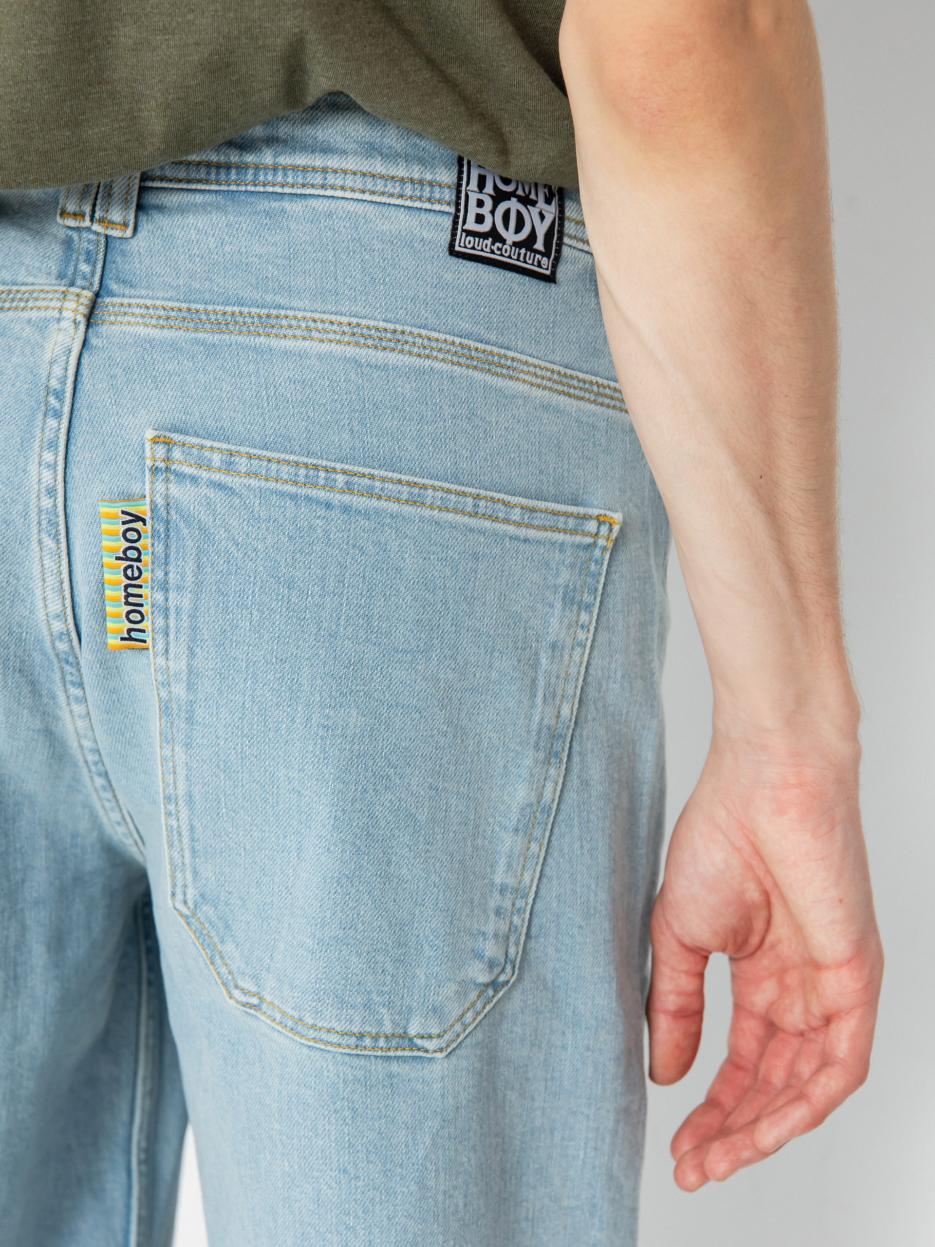 Homeboy X Tra Monster Pencil Denim Kisnadrág (moon)