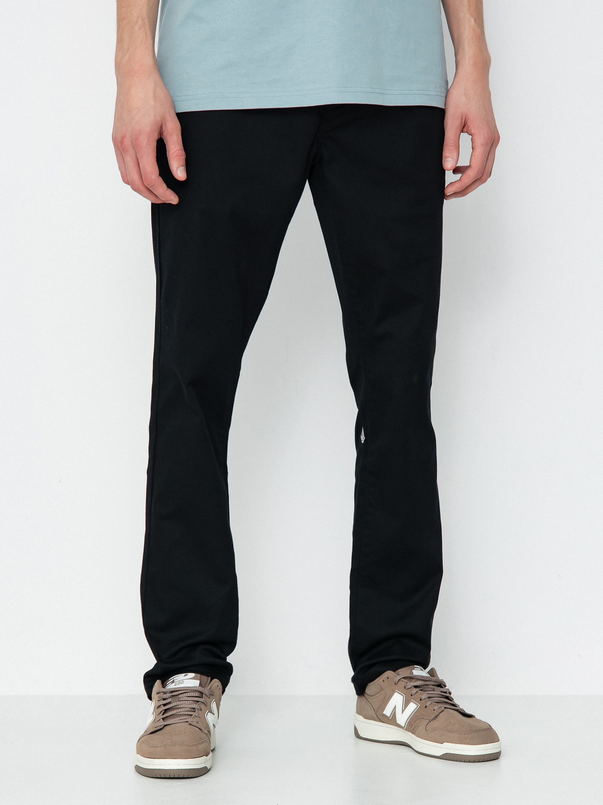 Volcom Frickin Slim Stretch Kisnadrág (black)