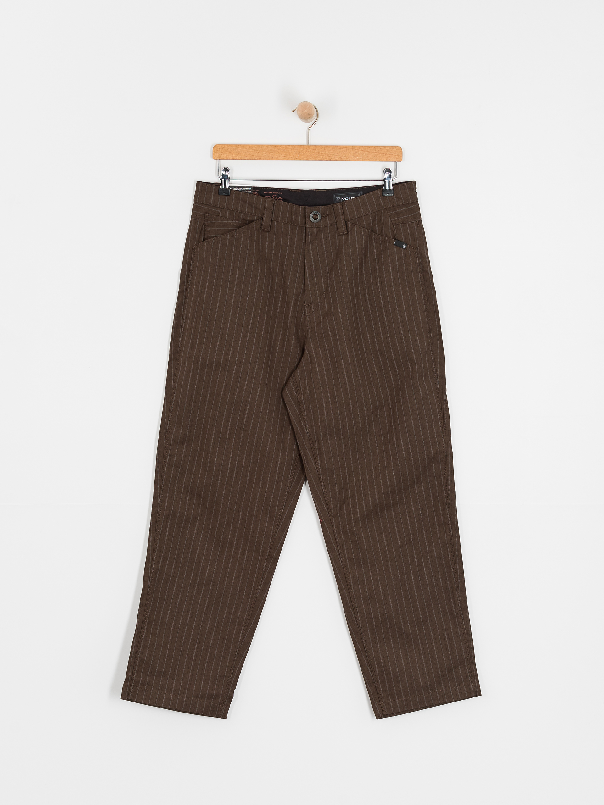 Kisnadrág Volcom Skate Vitals Remy S (dark brown)