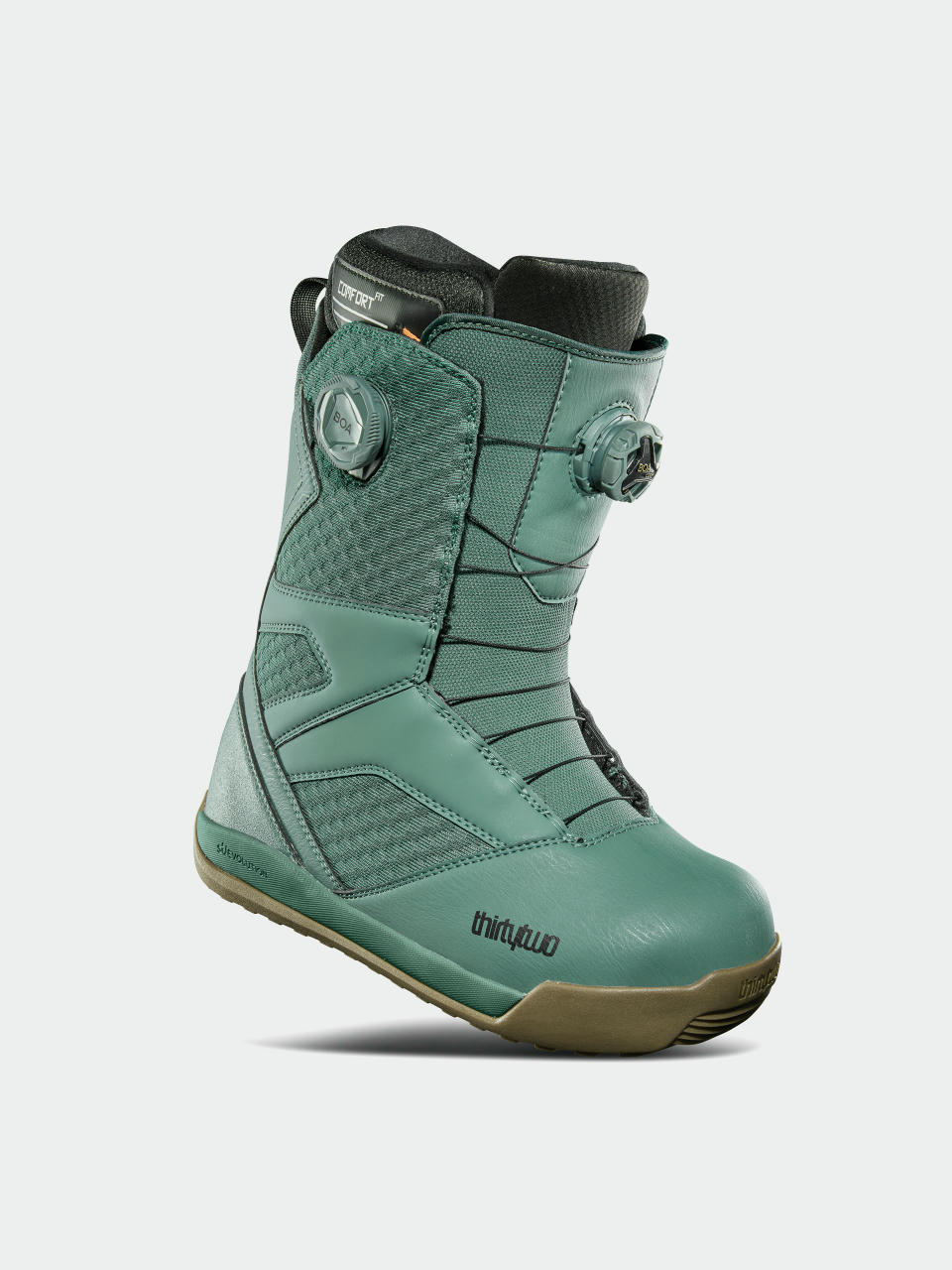 Férfi Snowboard cipők ThirtyTwo Stw Double Boa (green/gum)