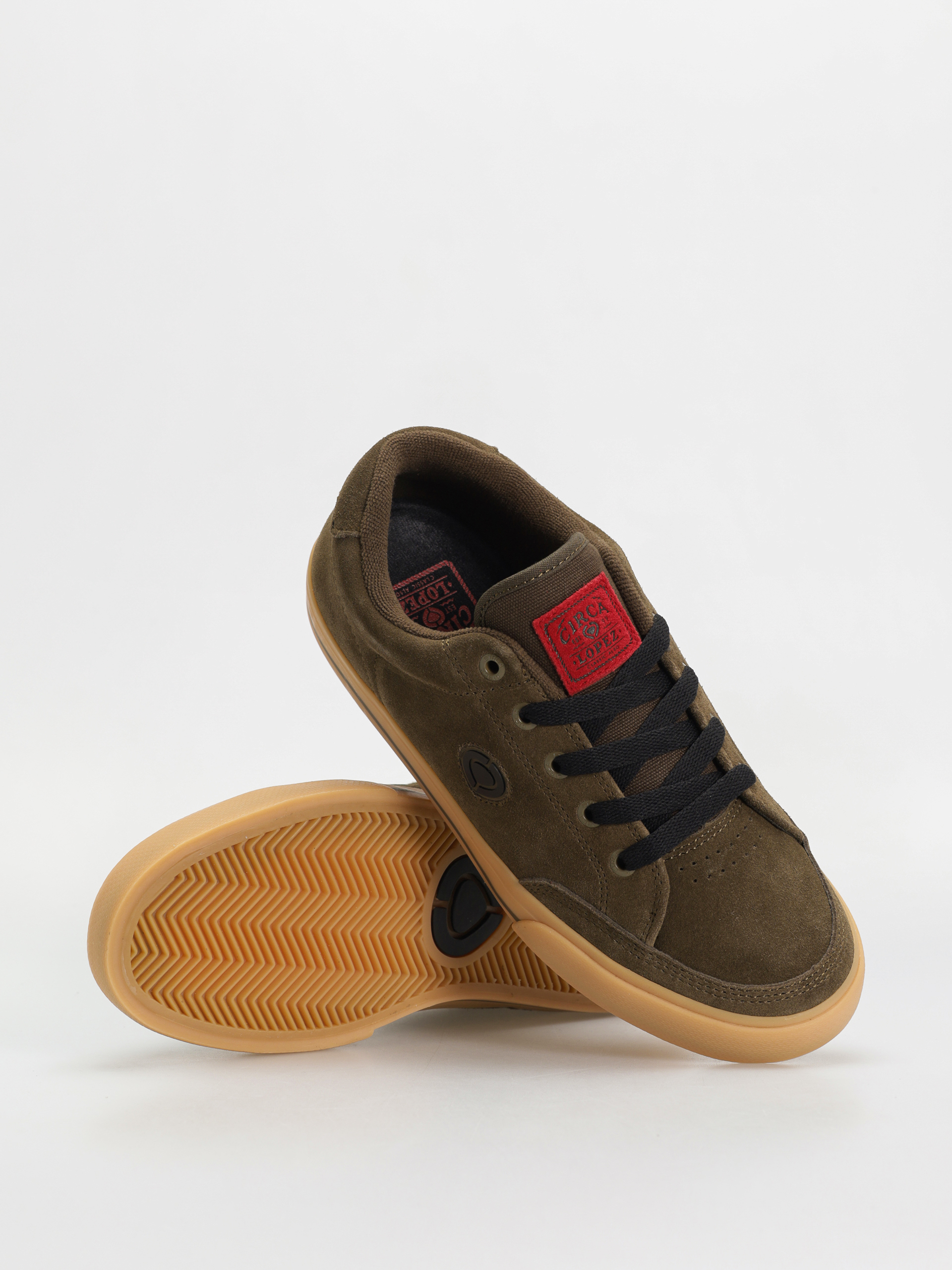 Cipők Circa Al 50 Slim (chocolate/red/gum)