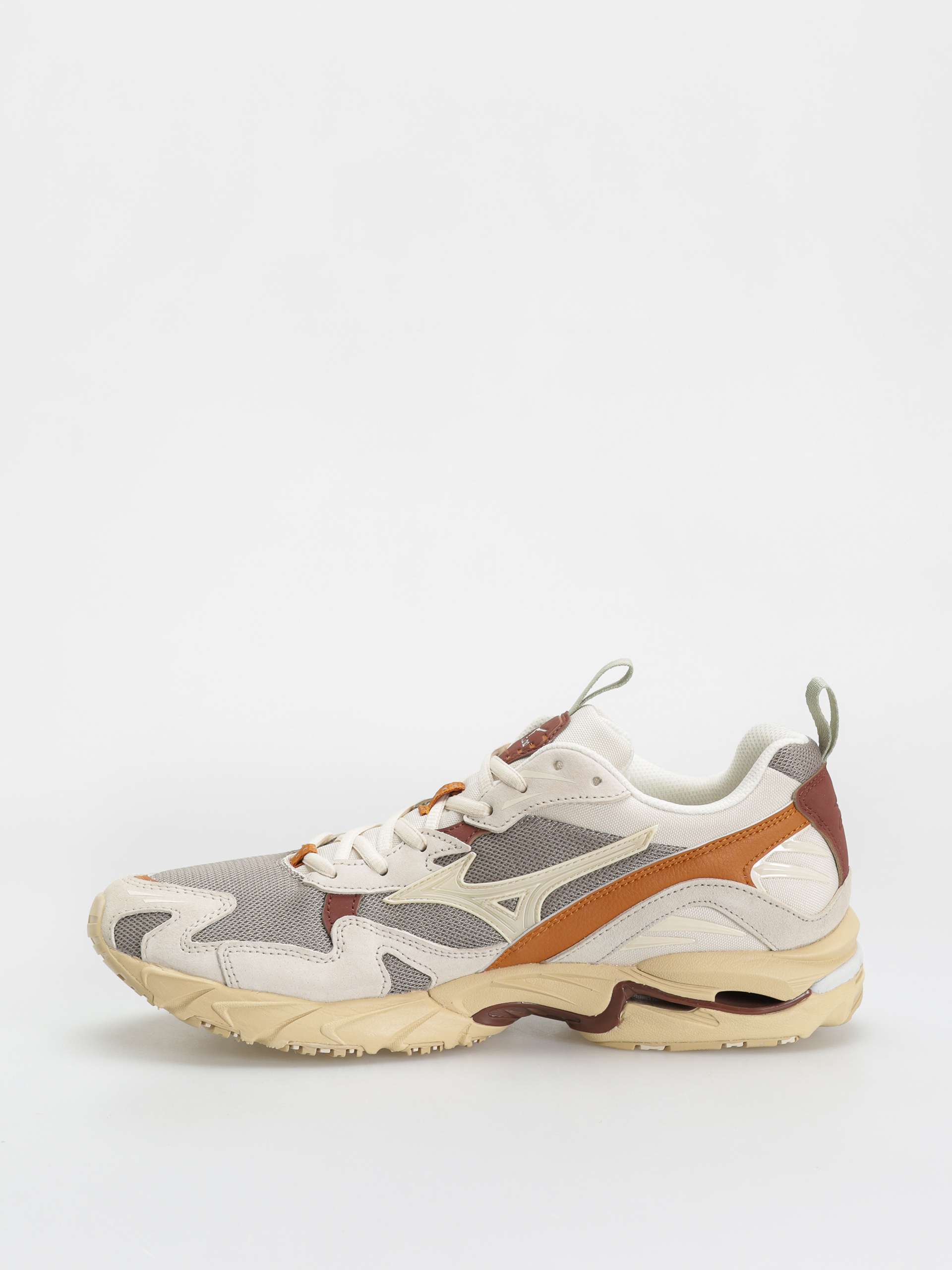 Cipők Mizuno Wave Rider 10 Premium (vintage khaki/summer sand/pumpkin spice)