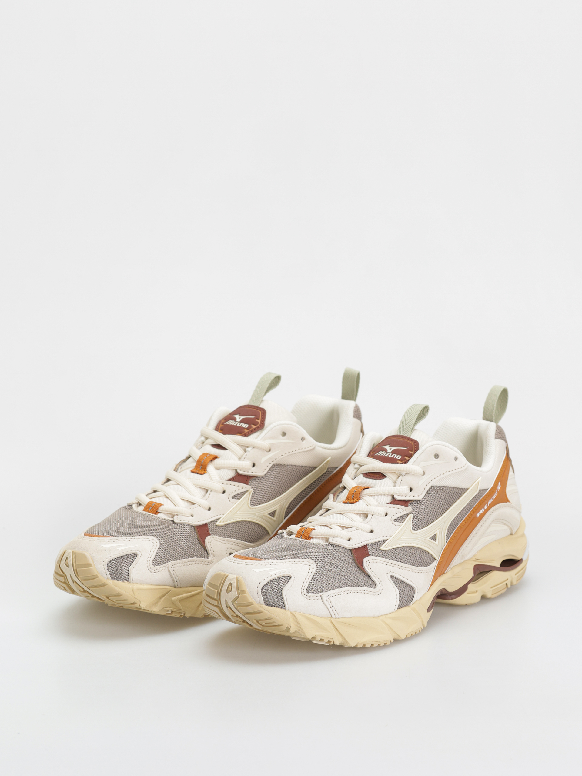 Cipők Mizuno Wave Rider 10 Premium (vintage khaki/summer sand/pumpkin spice)