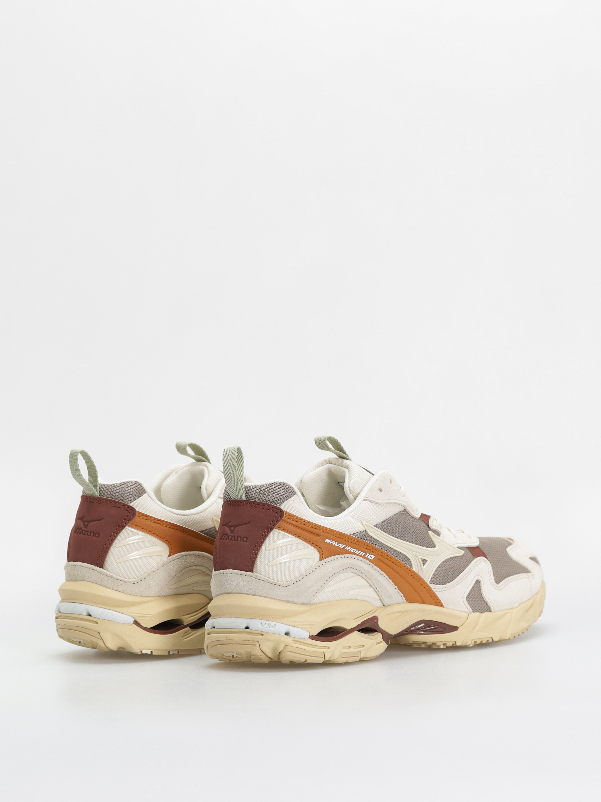 Cipők Mizuno Wave Rider 10 Premium (vintage khaki/summer sand/pumpkin spice)