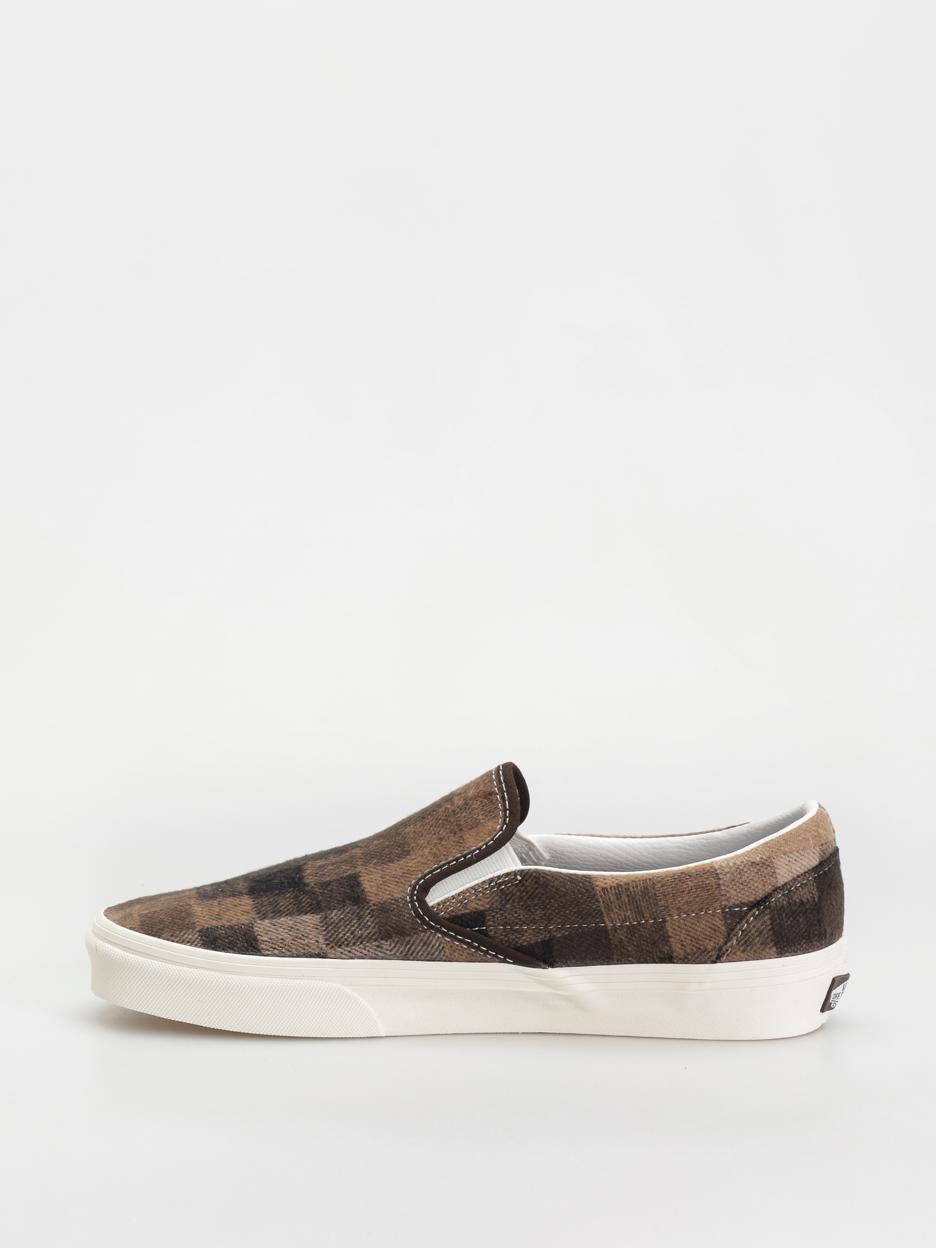 Vans Classic Slip On Cipők (sweater check brown)