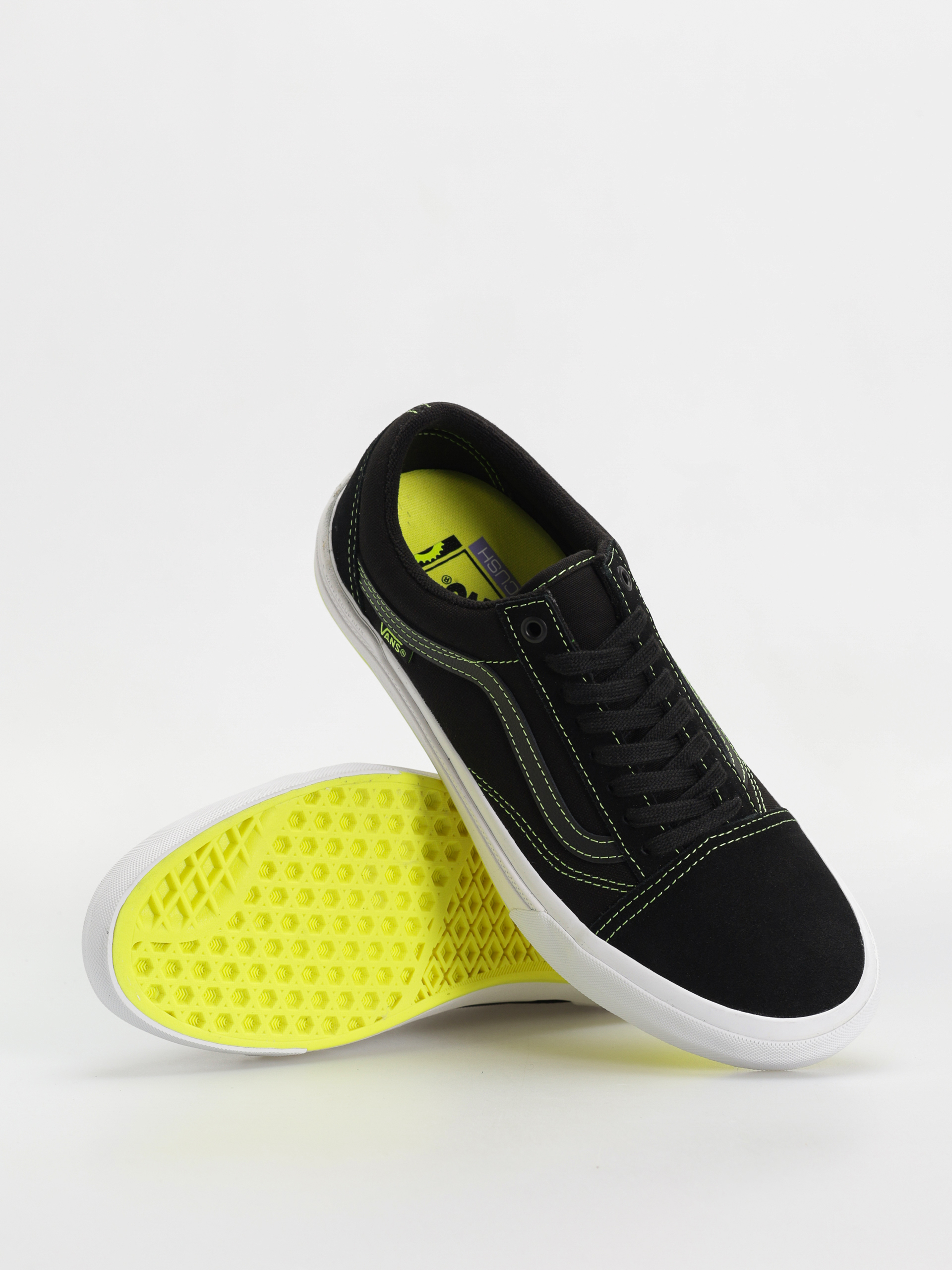 Vans Bmx Old Skool Cipők (black/neon yellow)